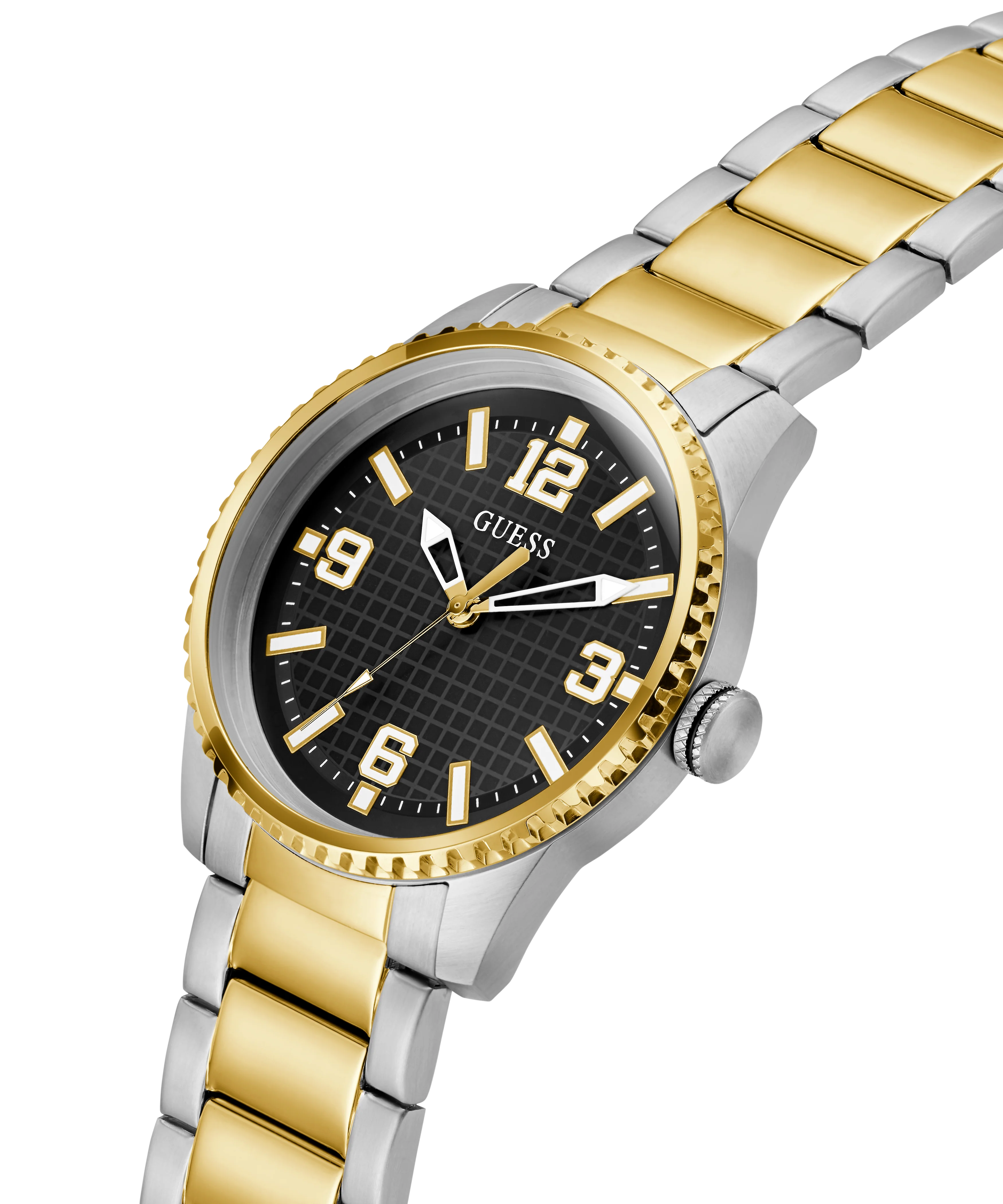GUESS Mens 2-Tone Analog Watch - Image 2