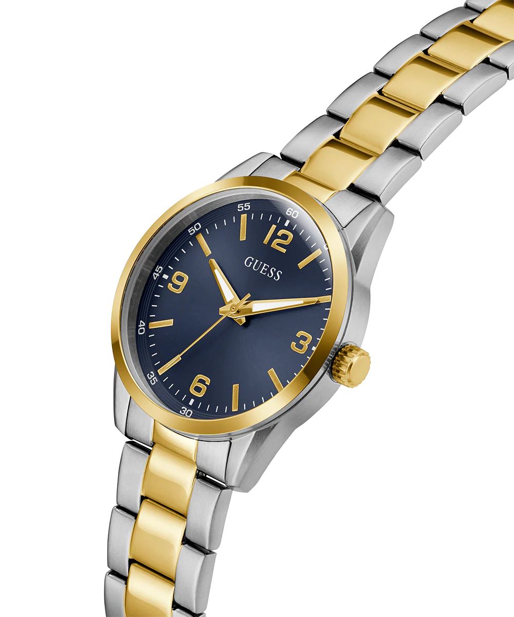 GUESS Mens 2-Tone Analog Watch - Image 3