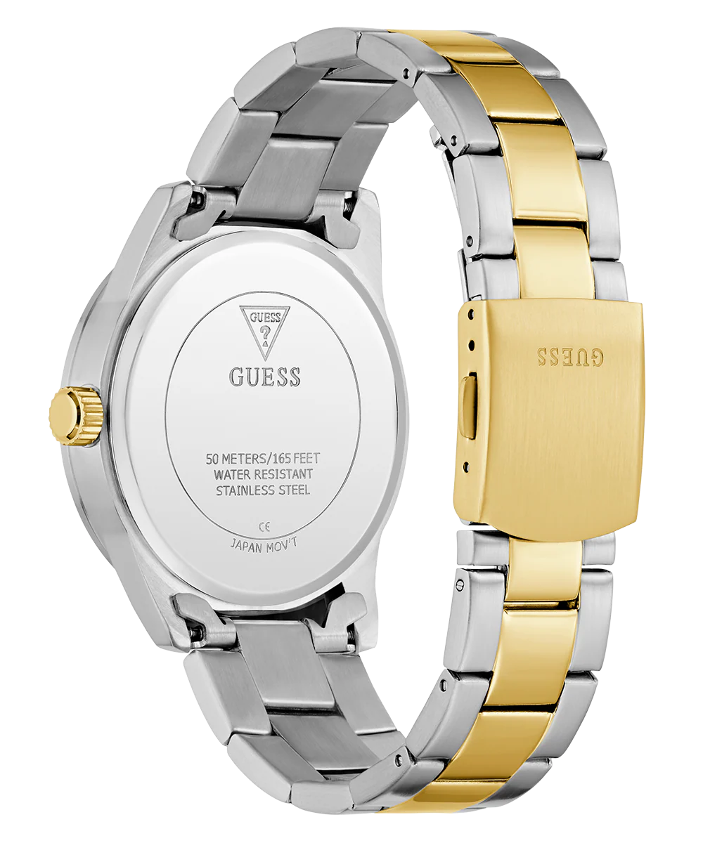 GUESS Mens 2-Tone Analog Watch - Image 7