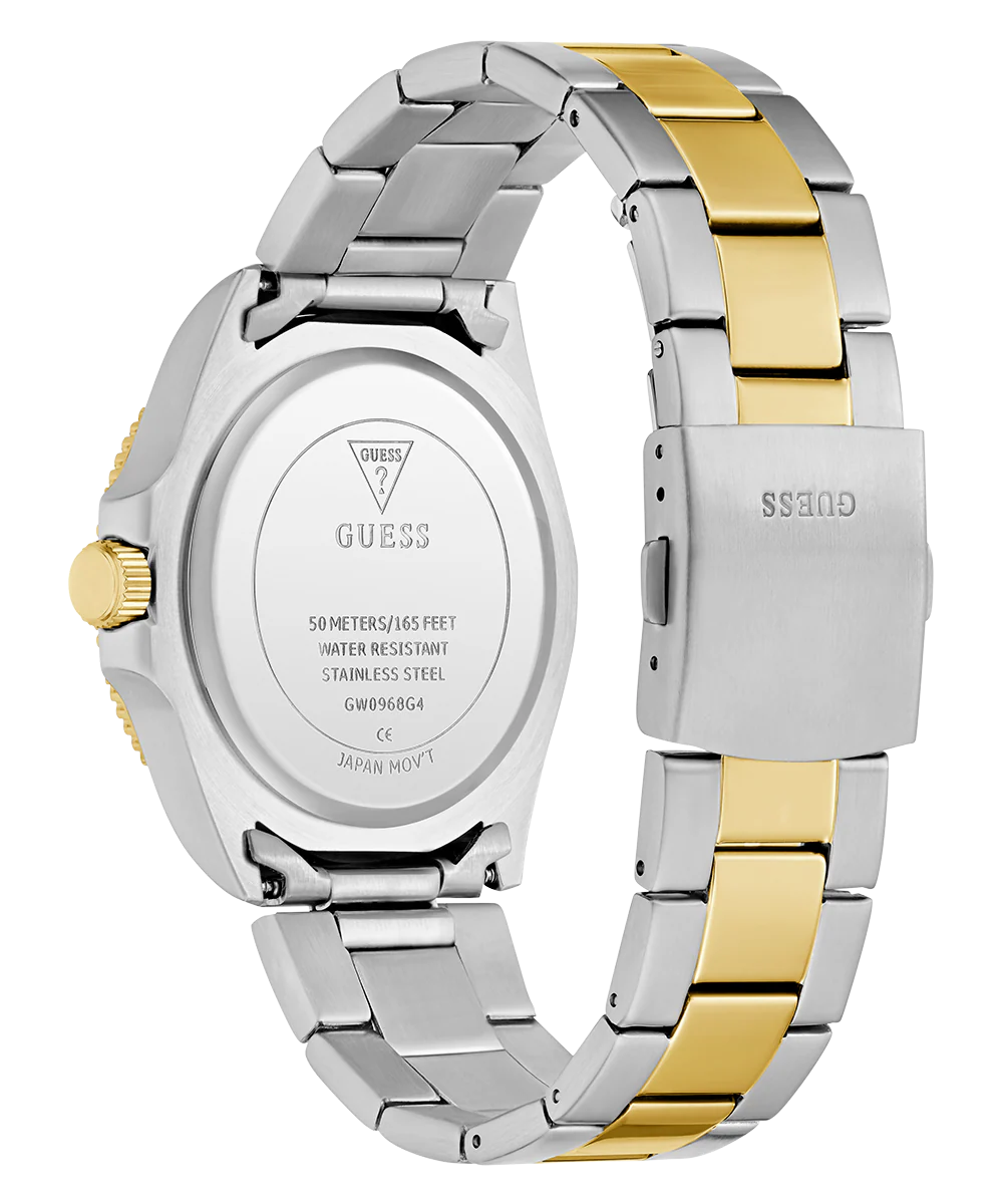 GUESS Mens 2-Tone Analog Watch - Image 7