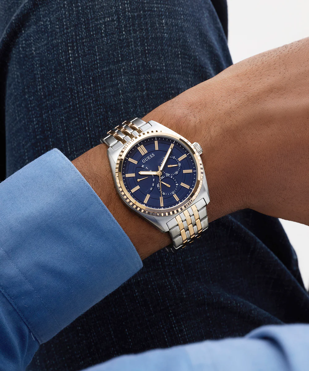GUESS Mens 2-Tone Analog Watch - Image 5