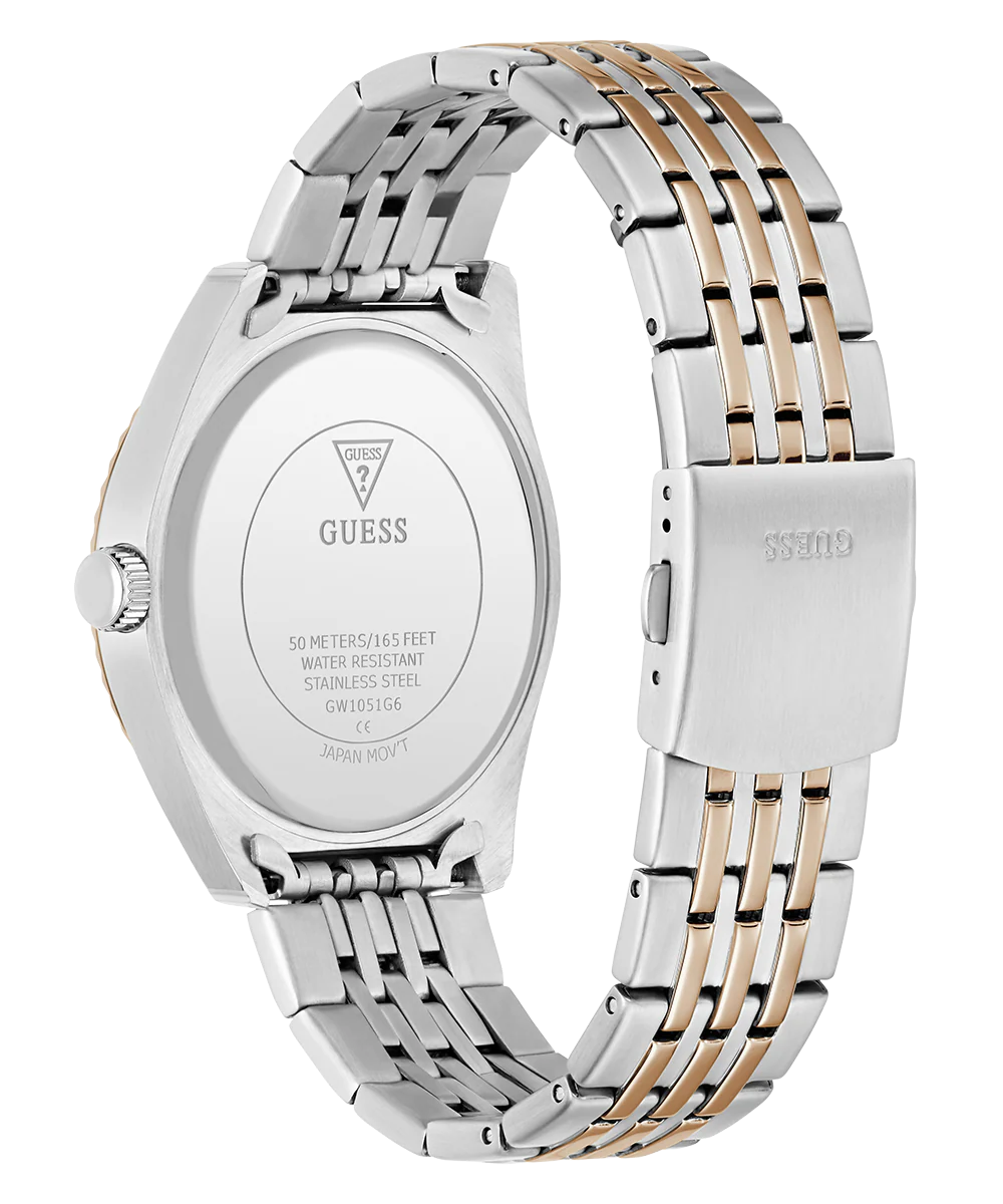 GUESS Mens 2-Tone Analog Watch - Image 6