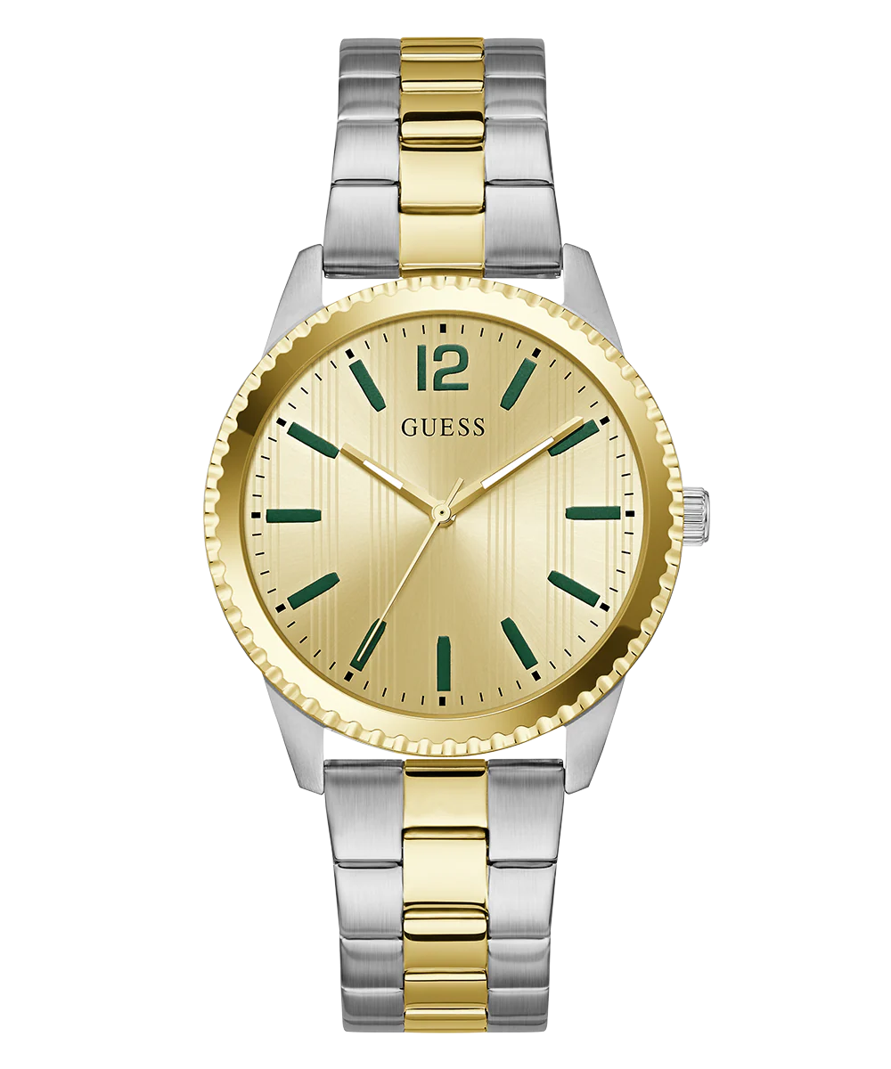 GUESS Mens 2-Tone Analog Watch - Image 4