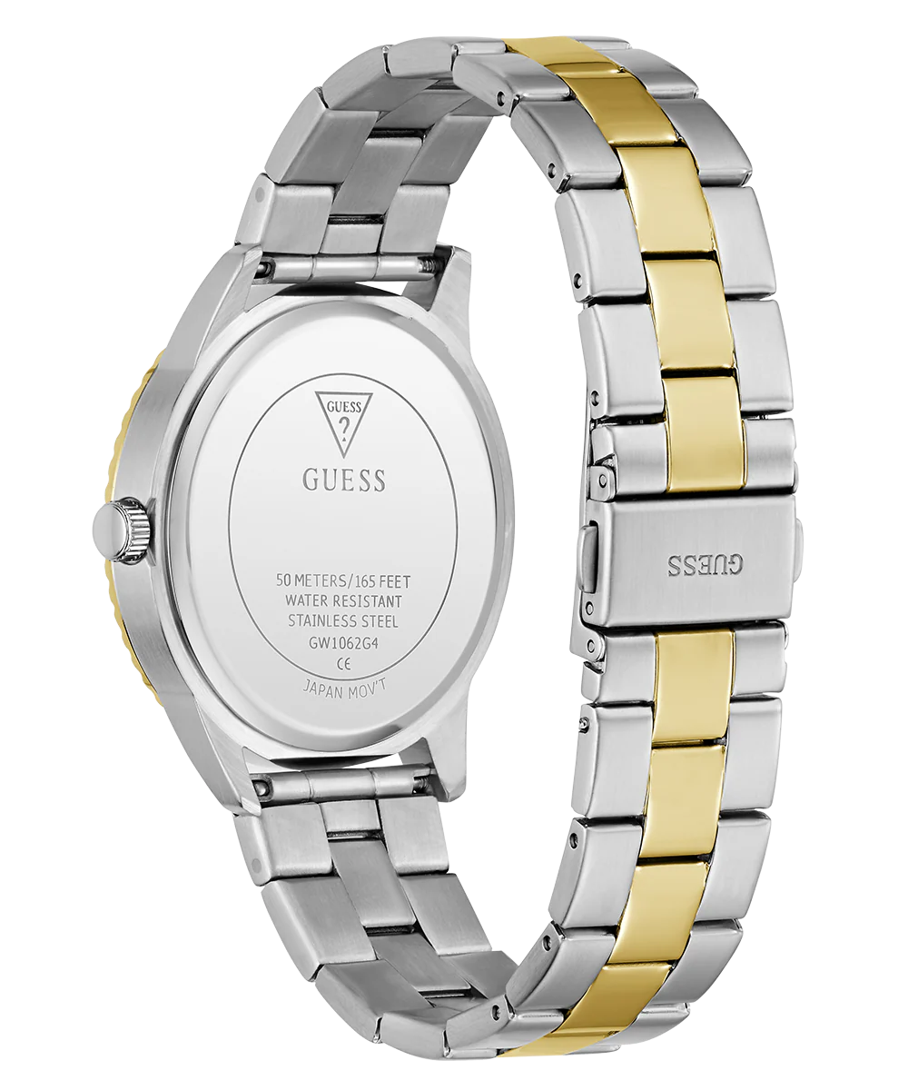 GUESS Mens 2-Tone Analog Watch - Image 7