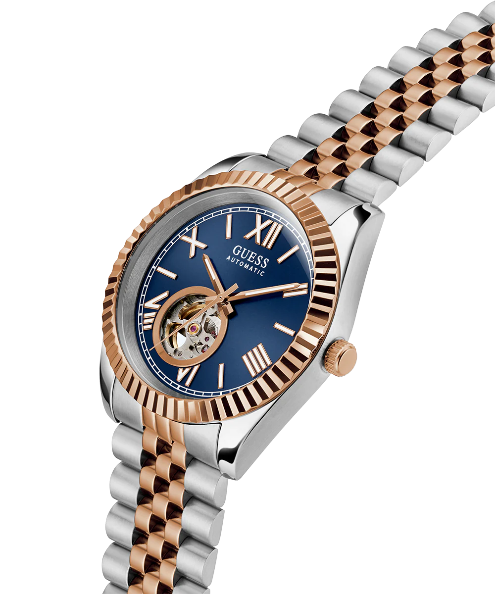 GUESS Mens 2-Tone Automatic Watch - Image 2