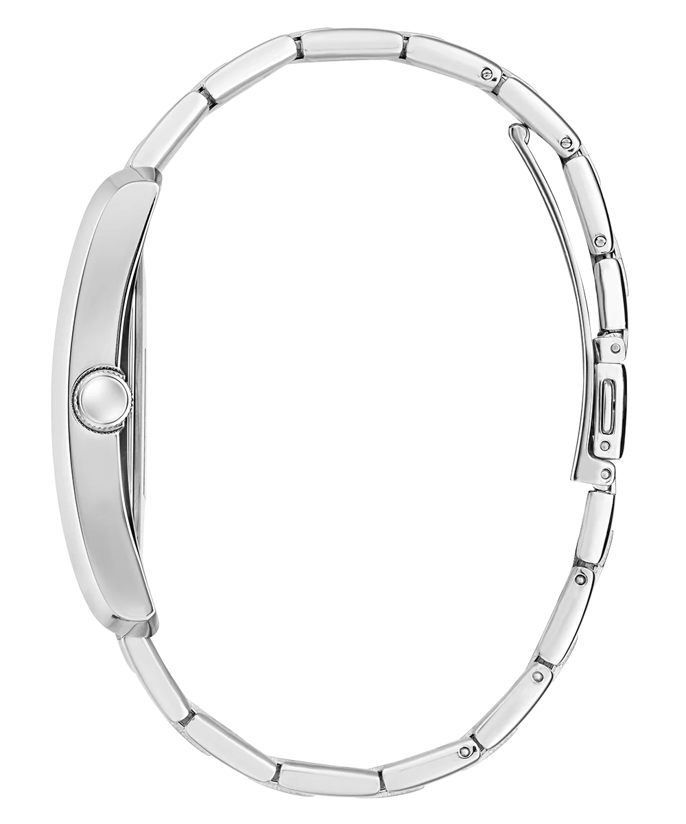 GUESS Mens 2-Tone Silver Tone Analog Watch - Image 9