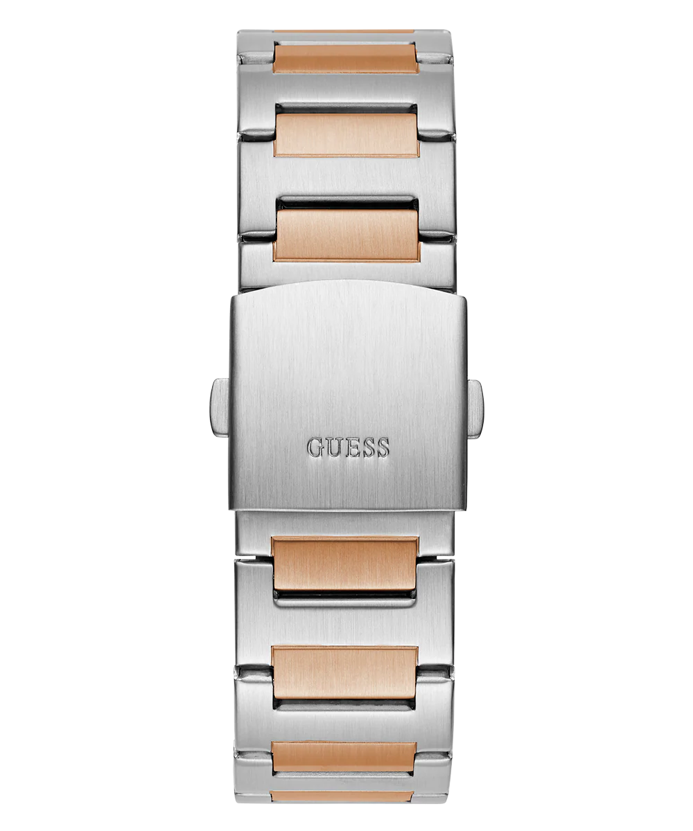 GUESS Mens 2-Tone Silver Tone Multi-function Watch - Image 7
