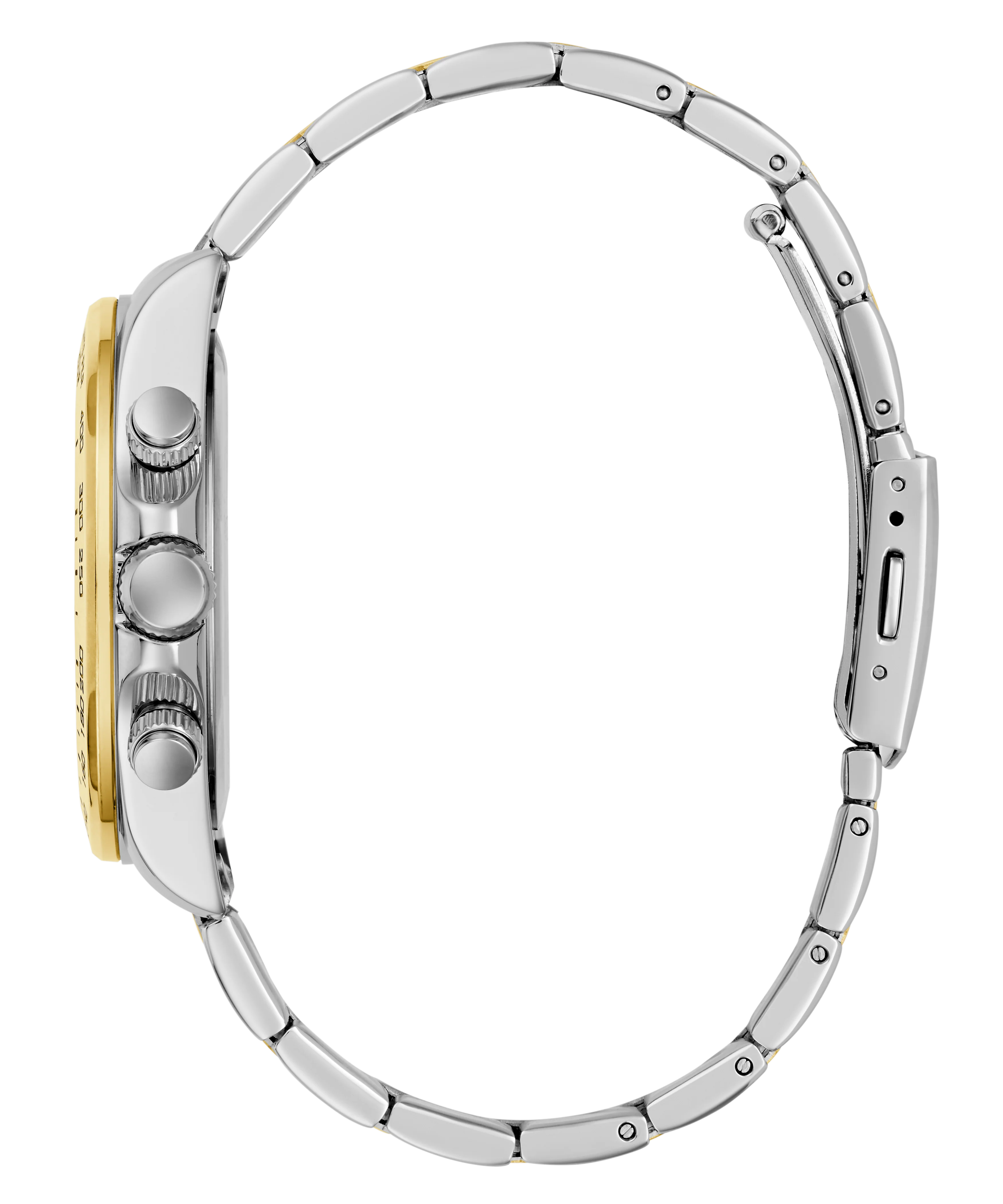 GUESS Mens Arthur 2-Tone Multi-function Watch - Image 5