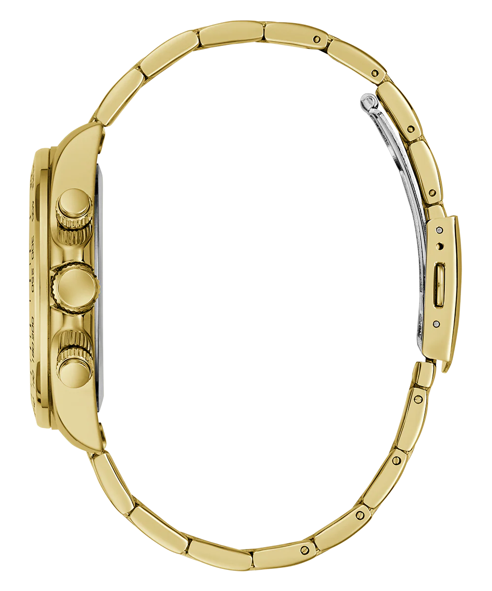 GUESS Mens Arthur Gold Tone Analog Watch - Image 5