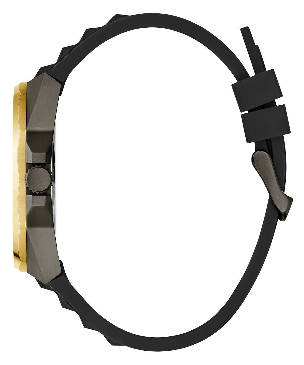 GUESS Mens Black 2-Tone Multi-function Watch - Image 7