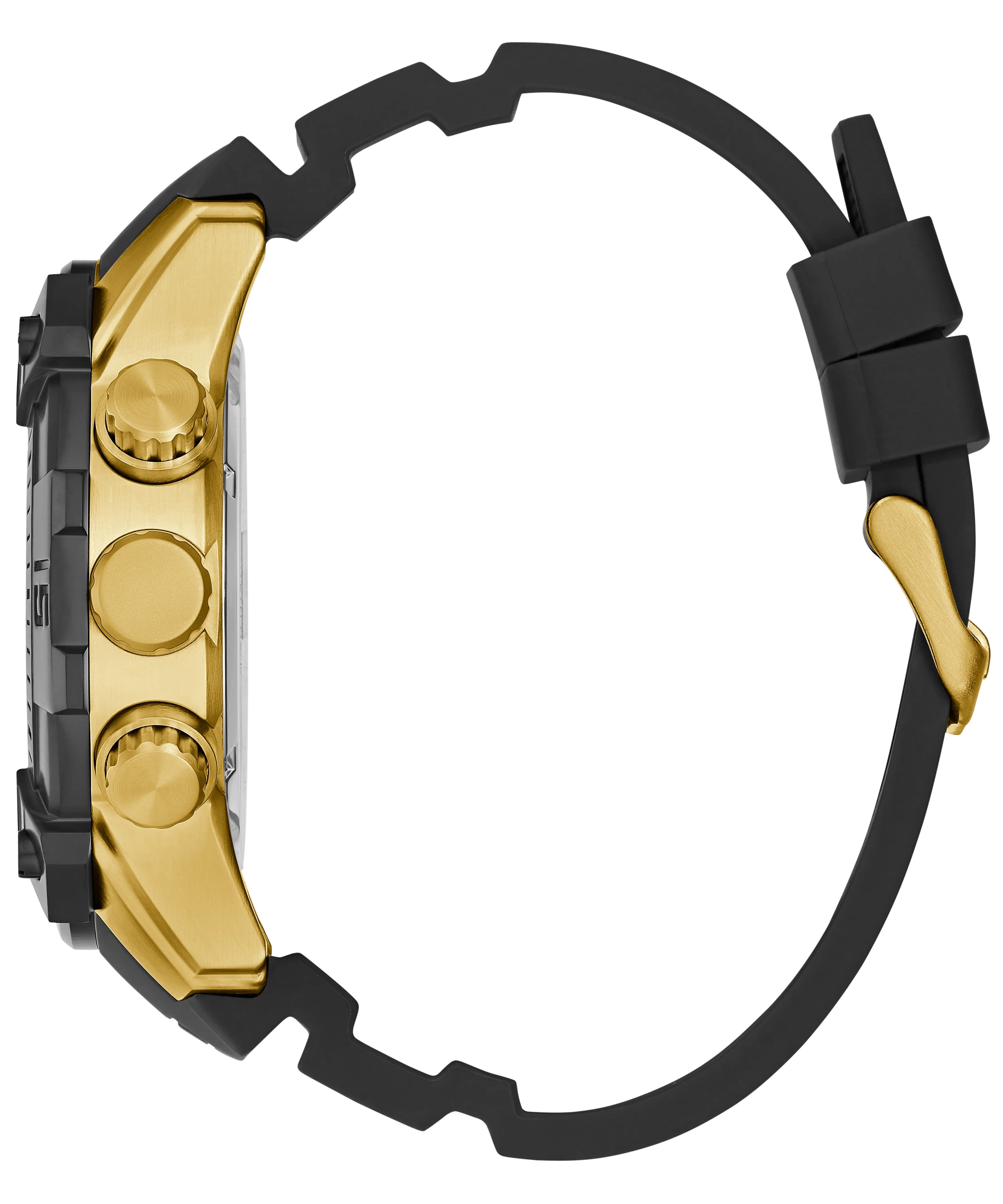 GUESS Mens Black 2-Tone Multi-function Watch - Image 8