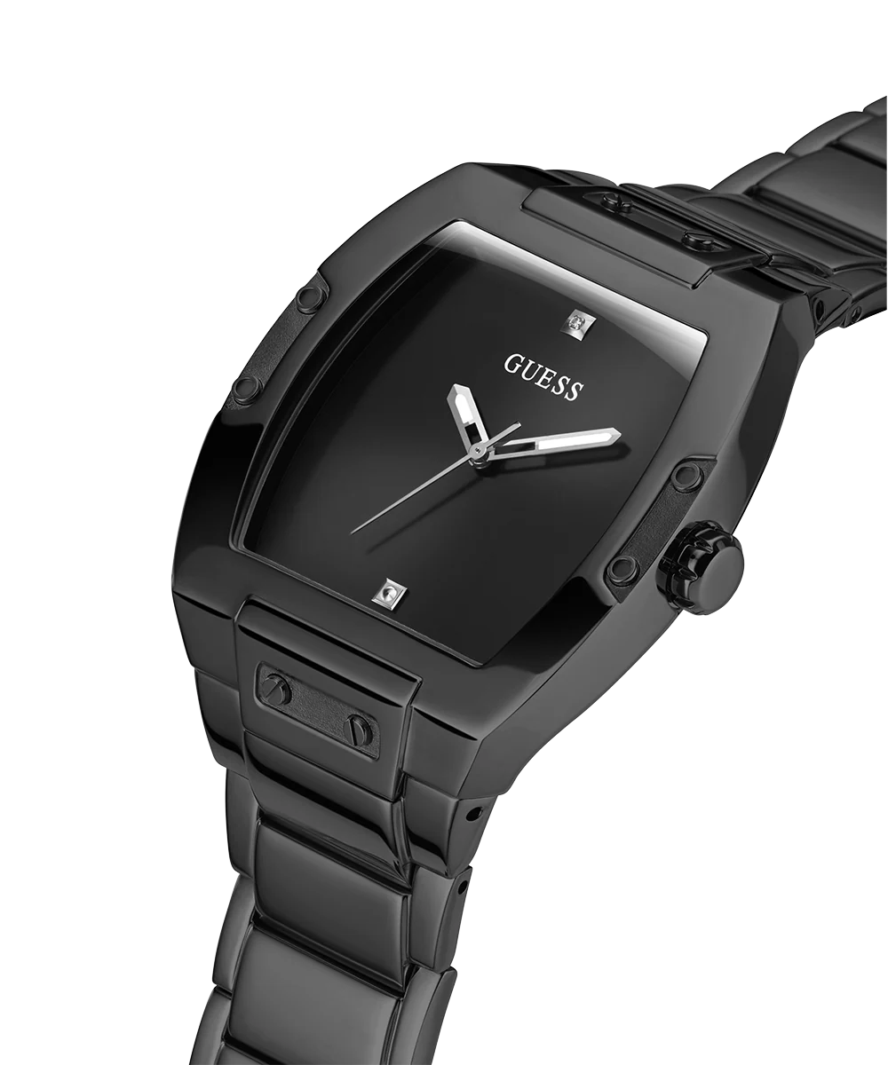 GUESS Mens Black Analog Watch - Image 2