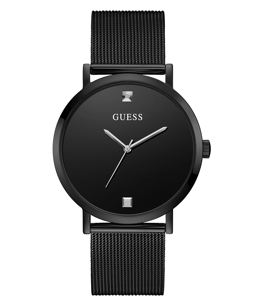 GUESS Mens Black Analog Watch - Image 4