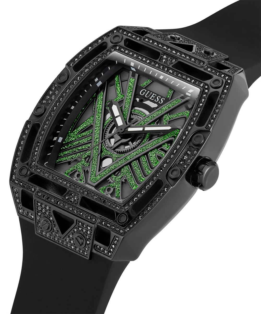 GUESS Mens Black Analog Watch - Image 3
