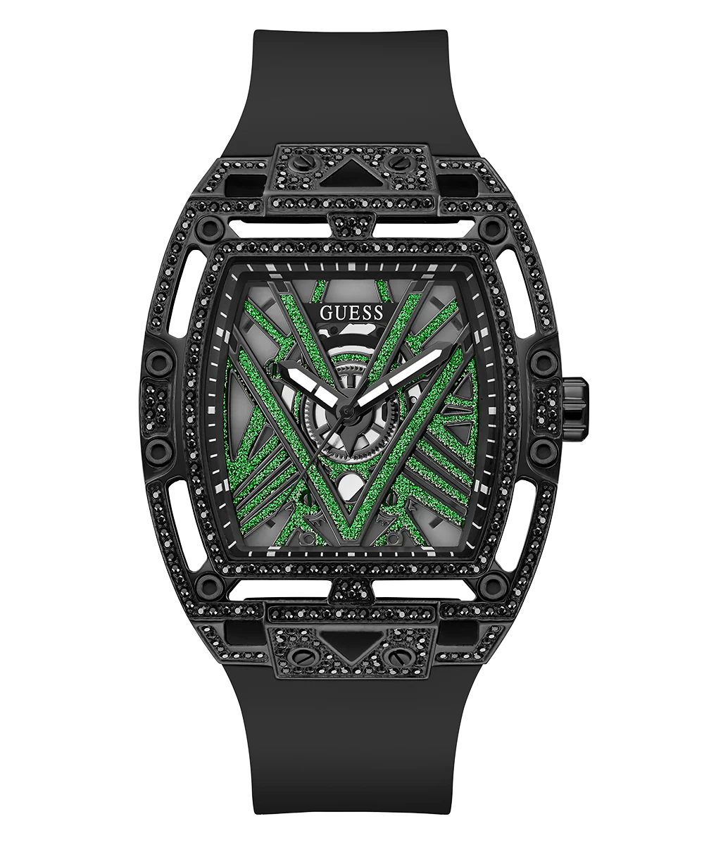 GUESS Mens Black Analog Watch - Image 4
