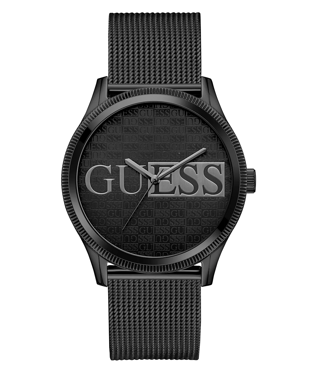 GUESS Mens Black Analog Watch - Image 5