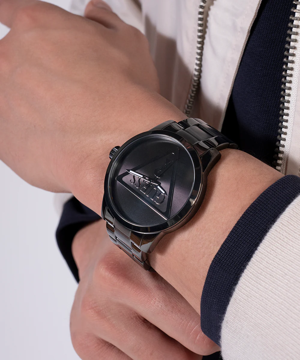 GUESS Mens Black Analog Watch - Image 3