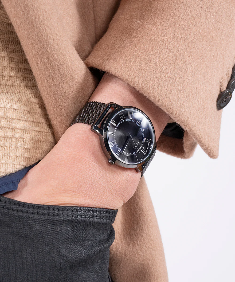 GUESS Mens Black Analog Watch - Image 6