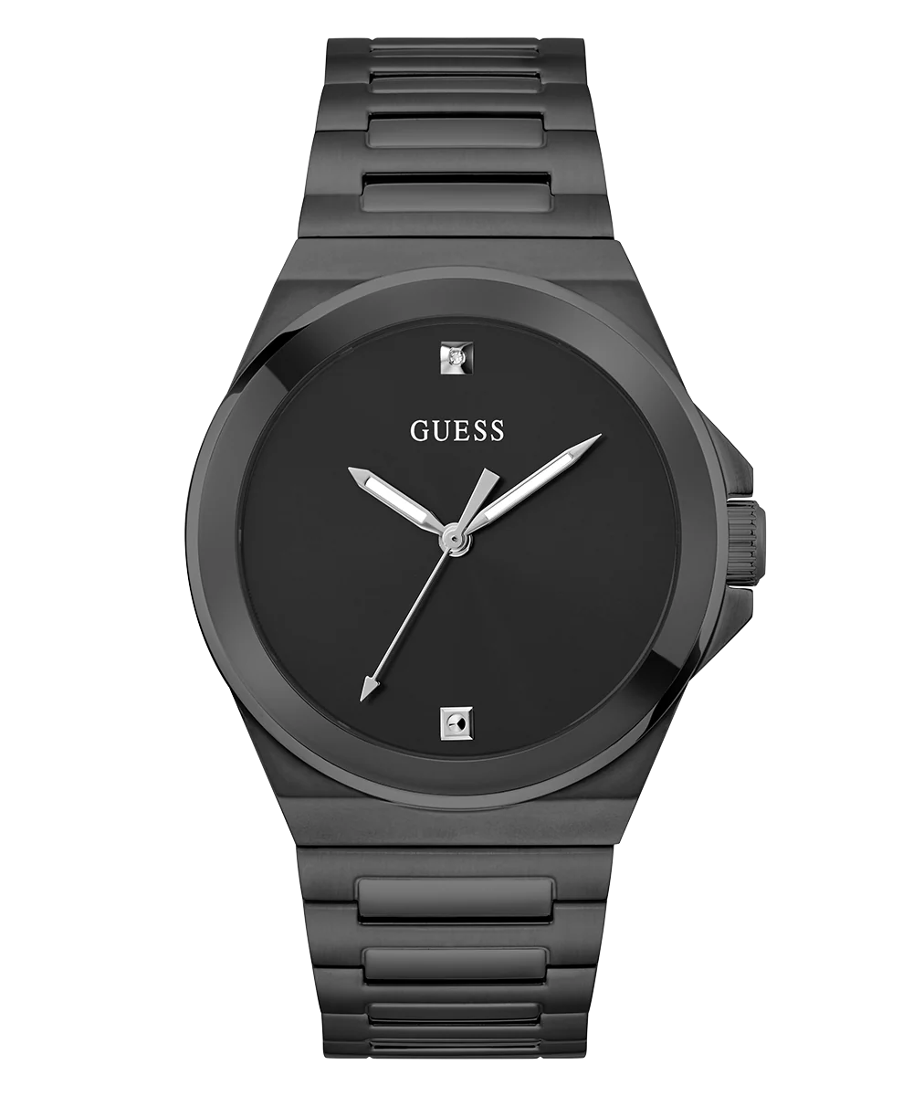 GUESS Mens Black Analog Watch - Image 4