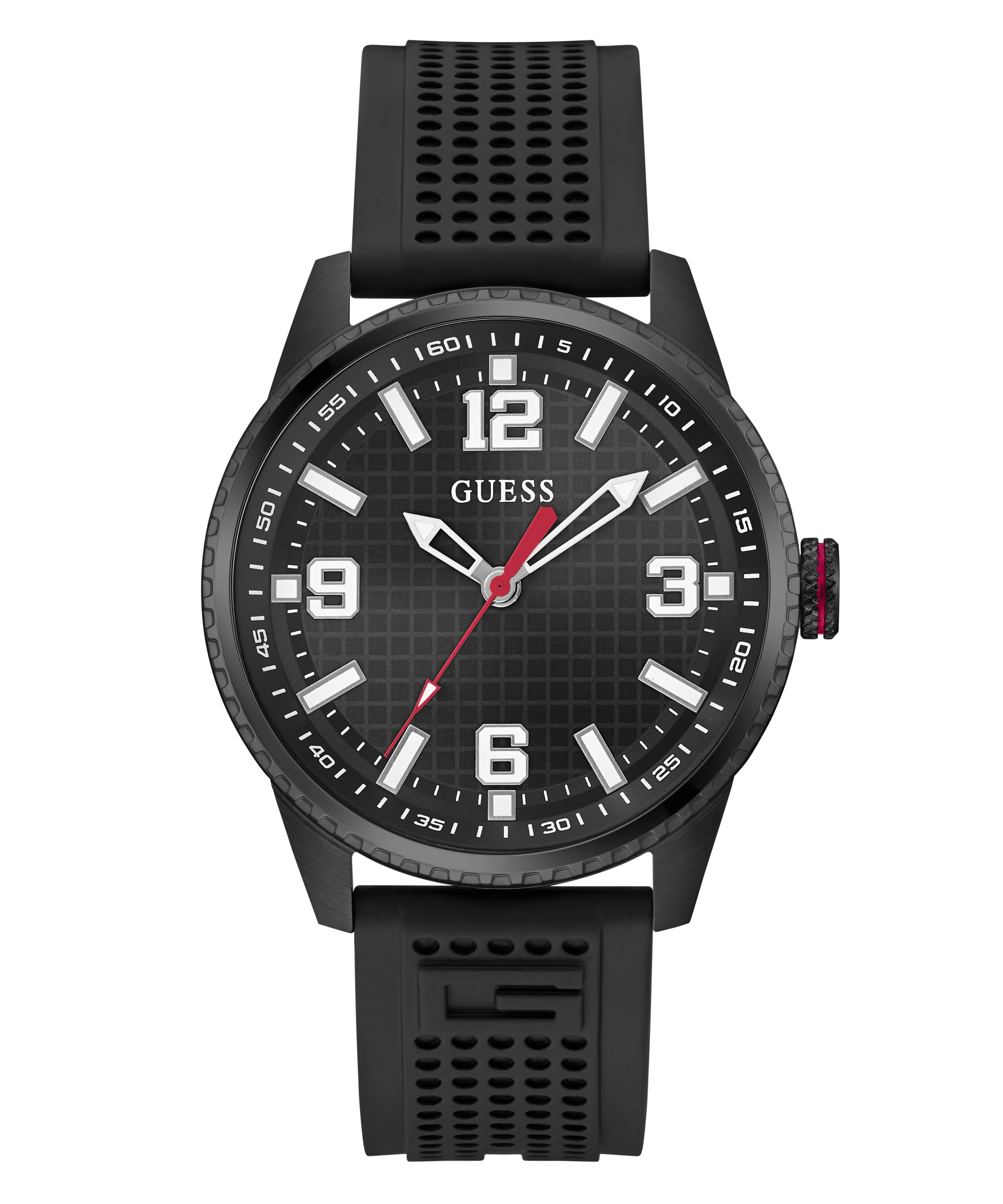 GUESS Mens Black Analog Watch - Image 5
