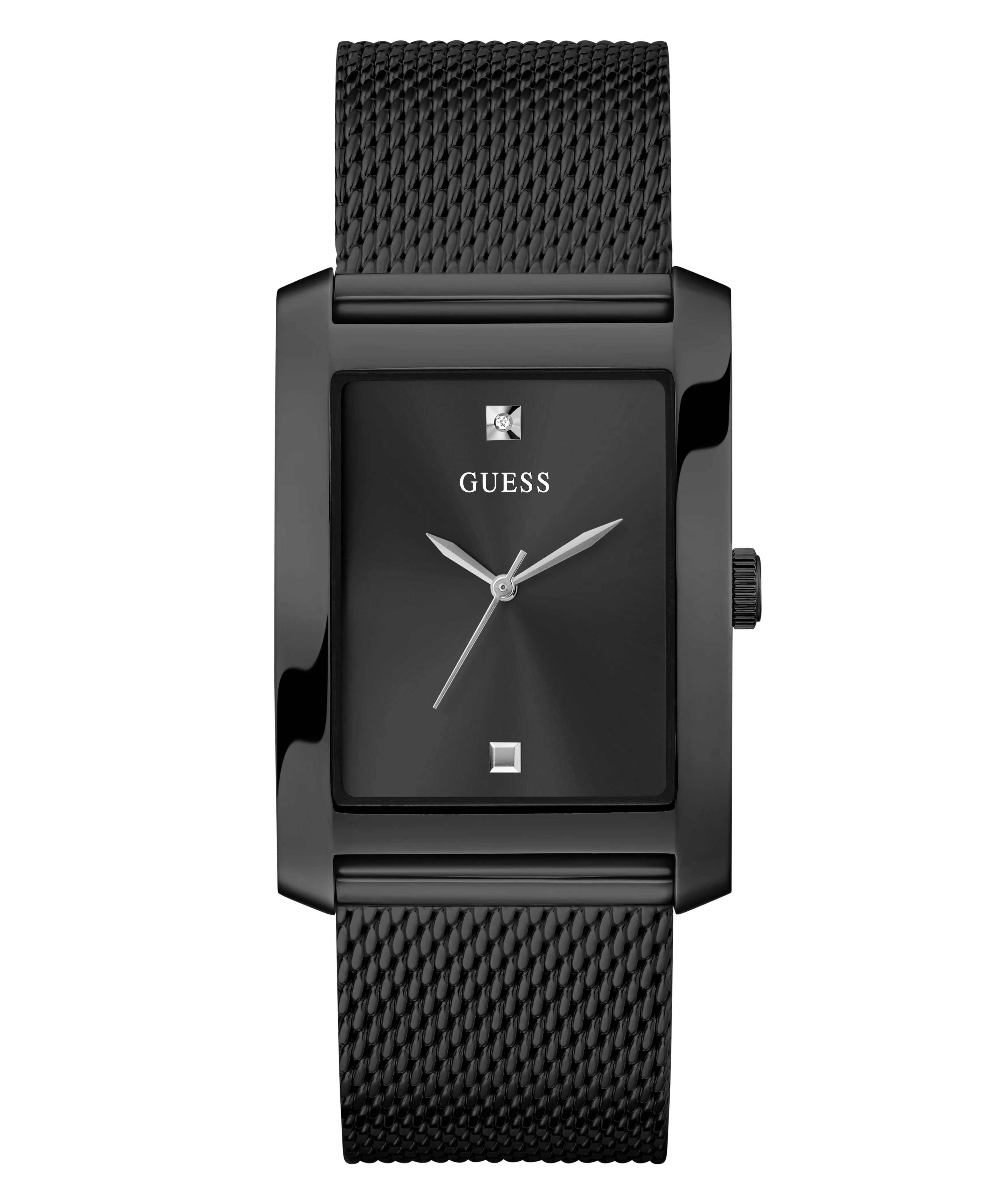 GUESS Mens Black Analog Watch - Image 4