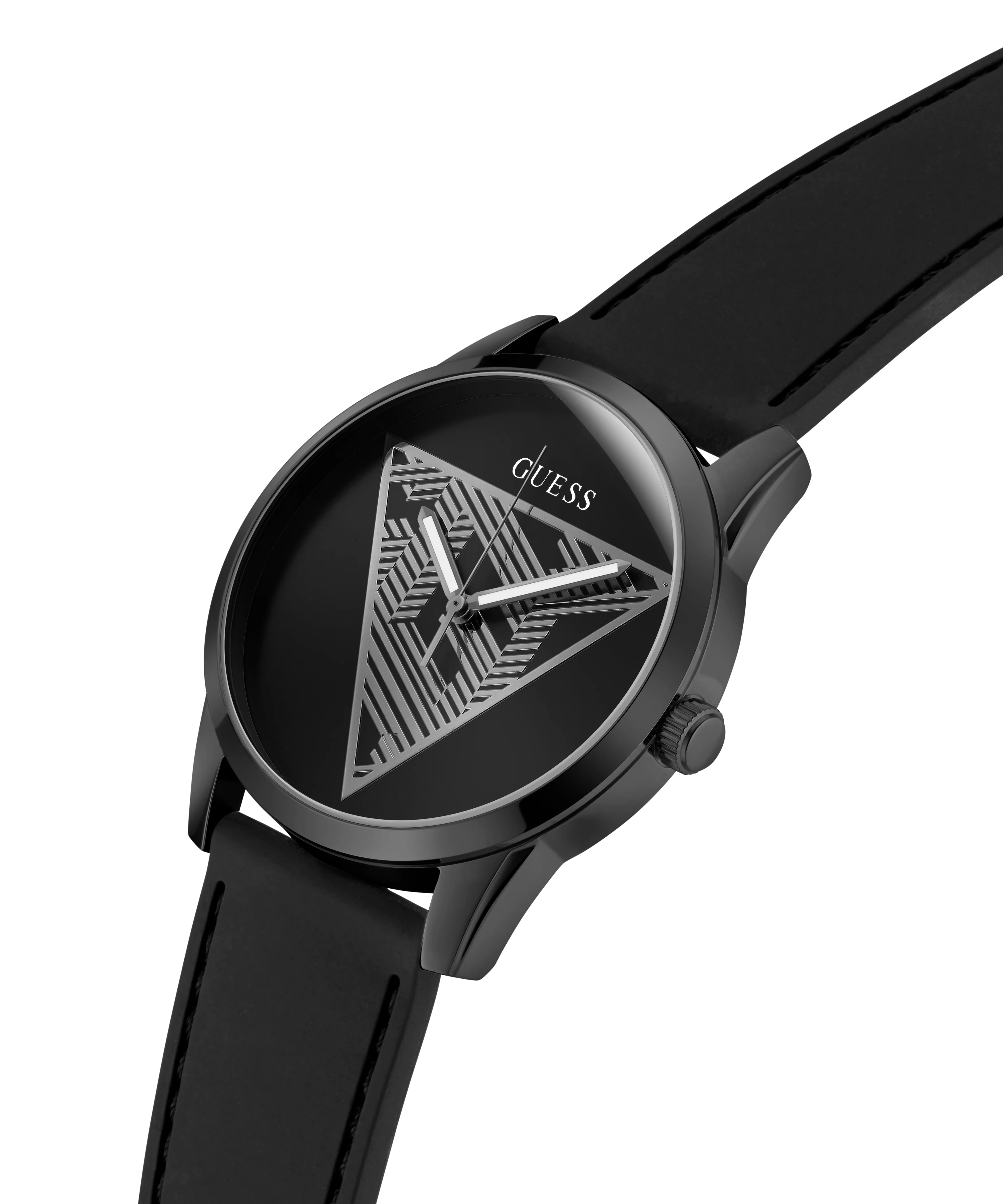 GUESS Mens Black Analog Watch - Image 3