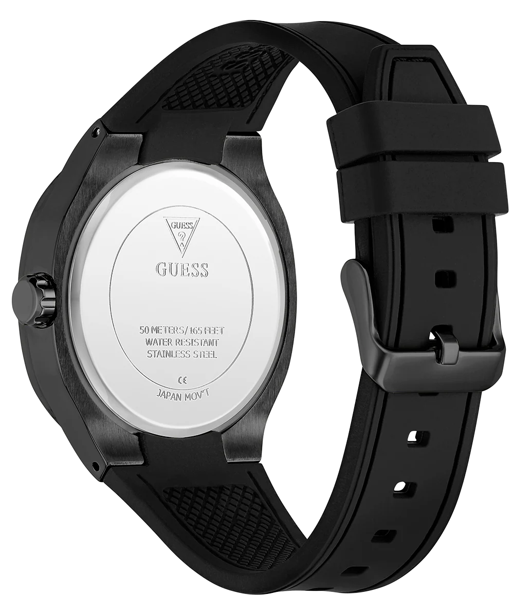 GUESS Mens Black Analog Watch - Image 7