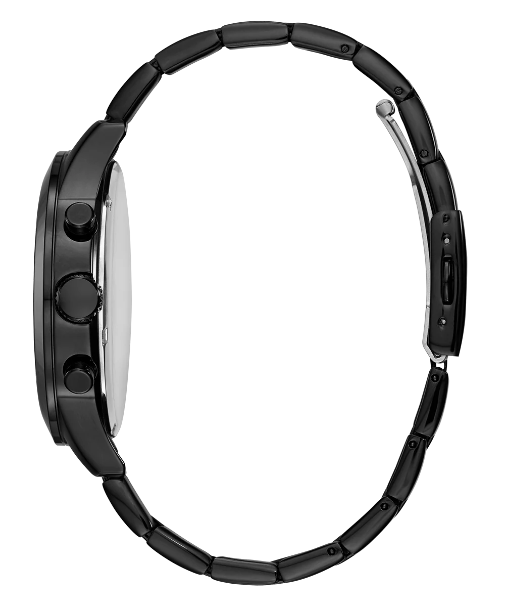GUESS Mens Black Chronograph Watch - Image 4