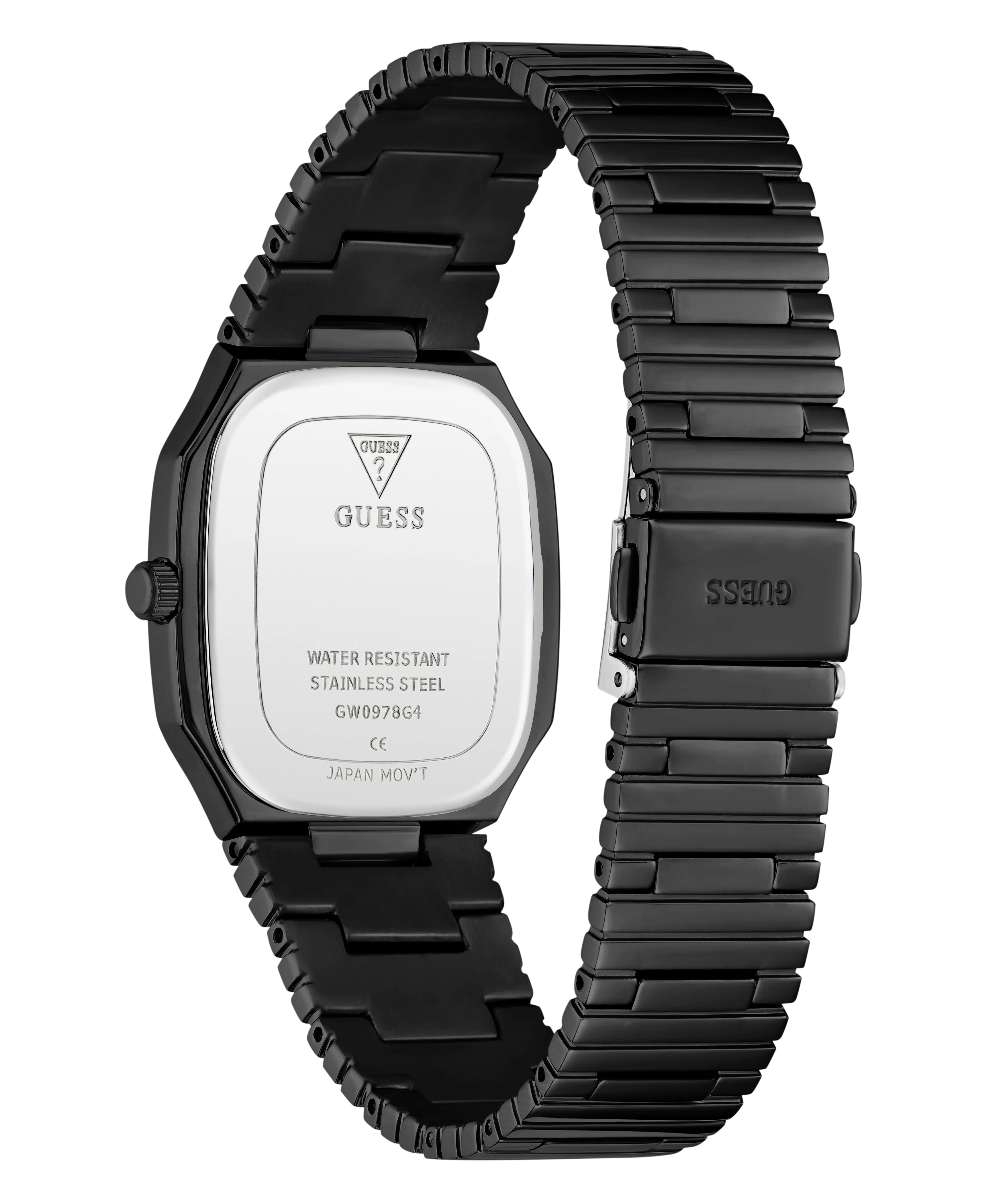 GUESS Mens Black Date Watch - Image 7
