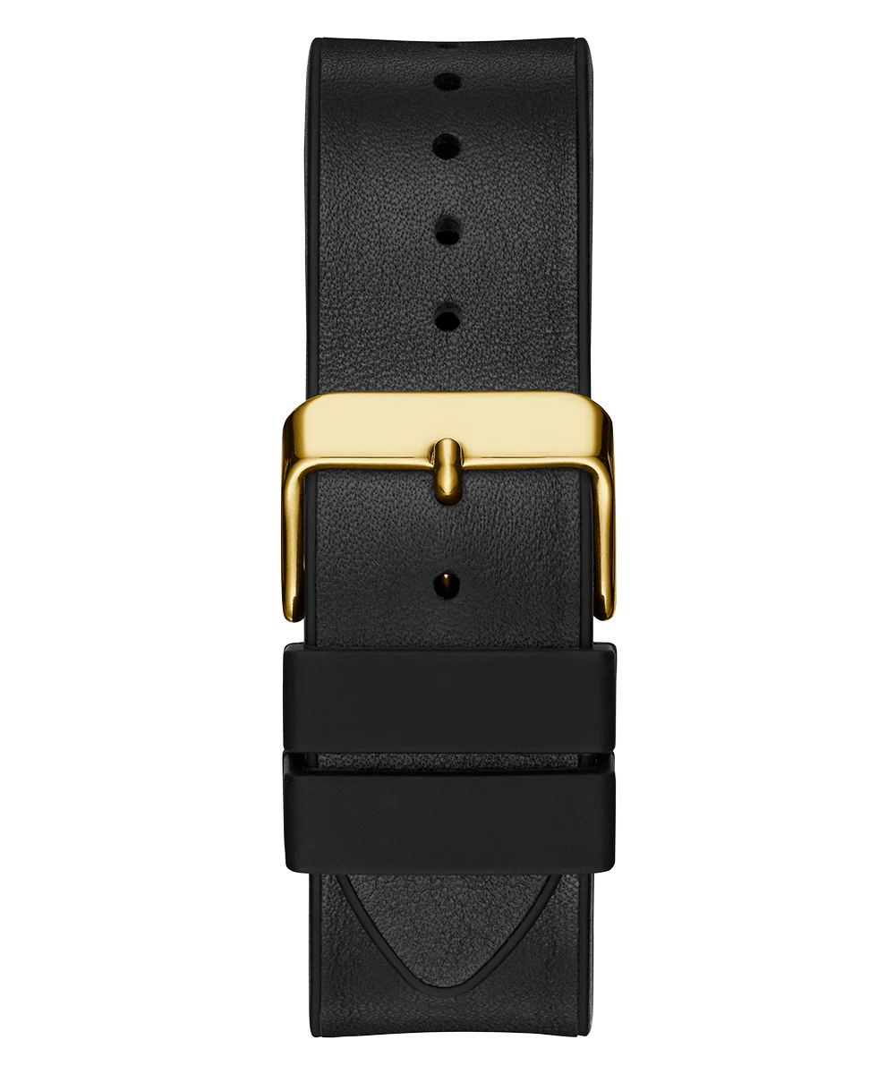 GUESS Mens Black Gold Tone Multi-function Watch - Image 8