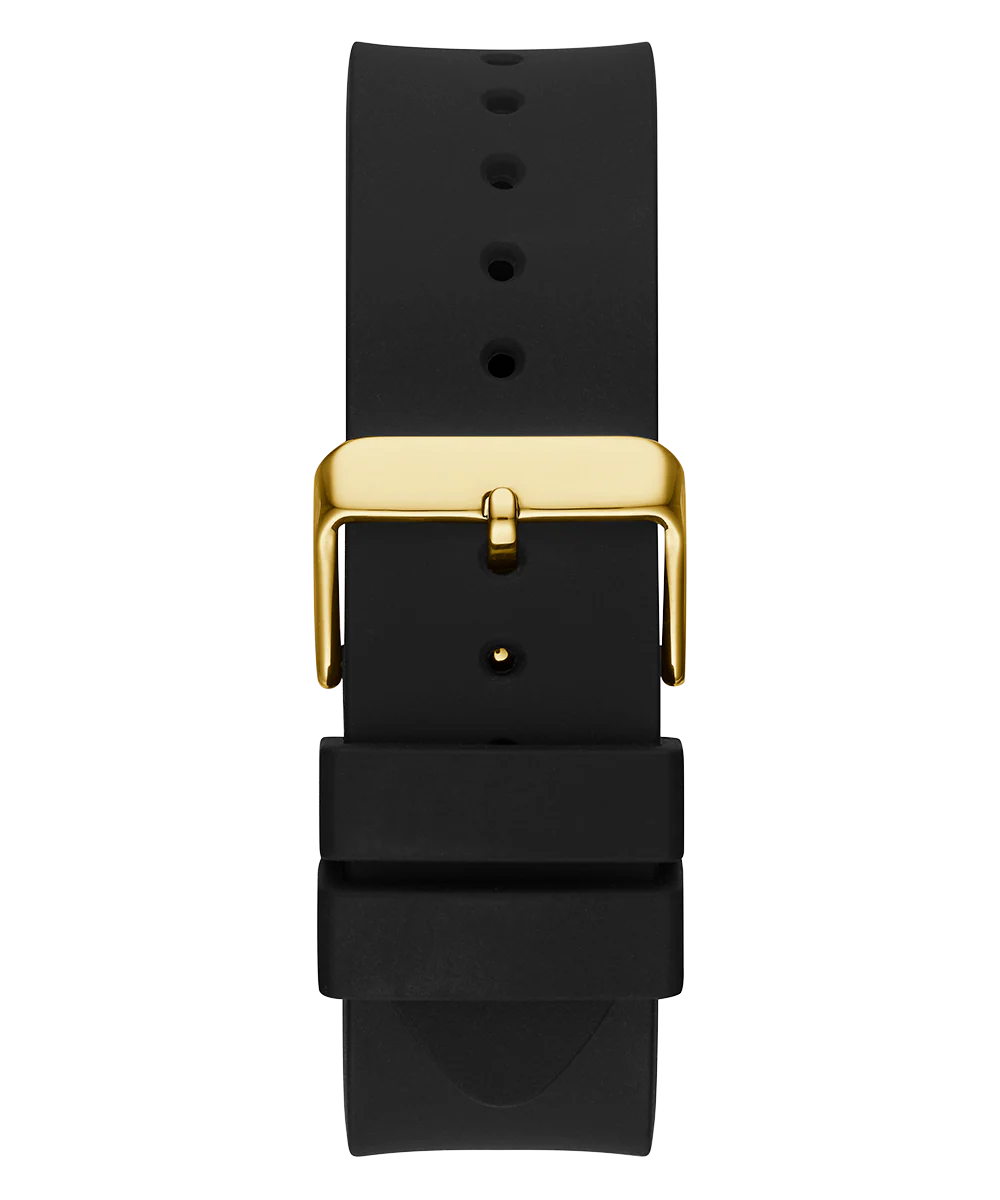 GUESS Mens Black Gold Tone Multi-function Watch - Image 5