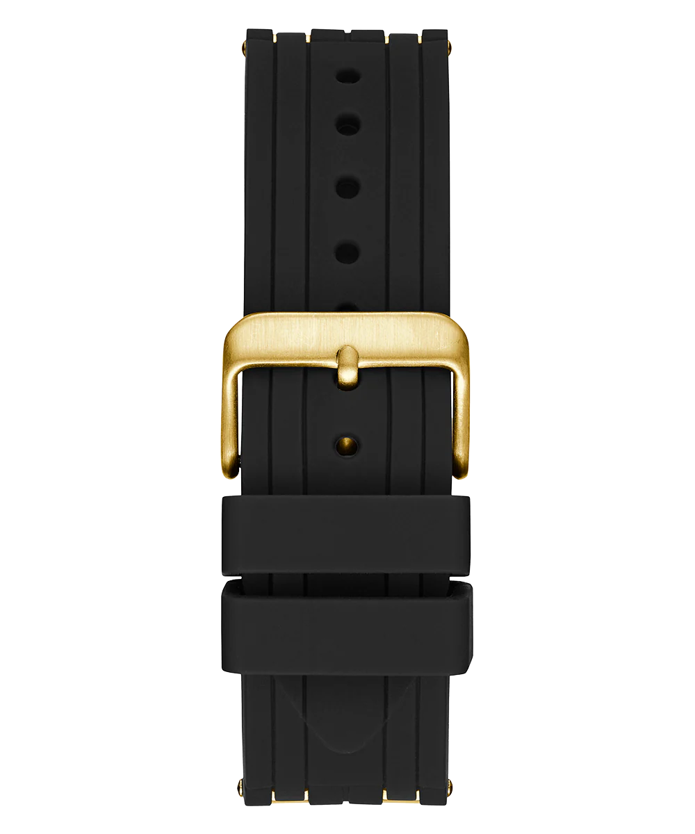 GUESS Mens Black Gold Tone Multi-function Watch - Image 3