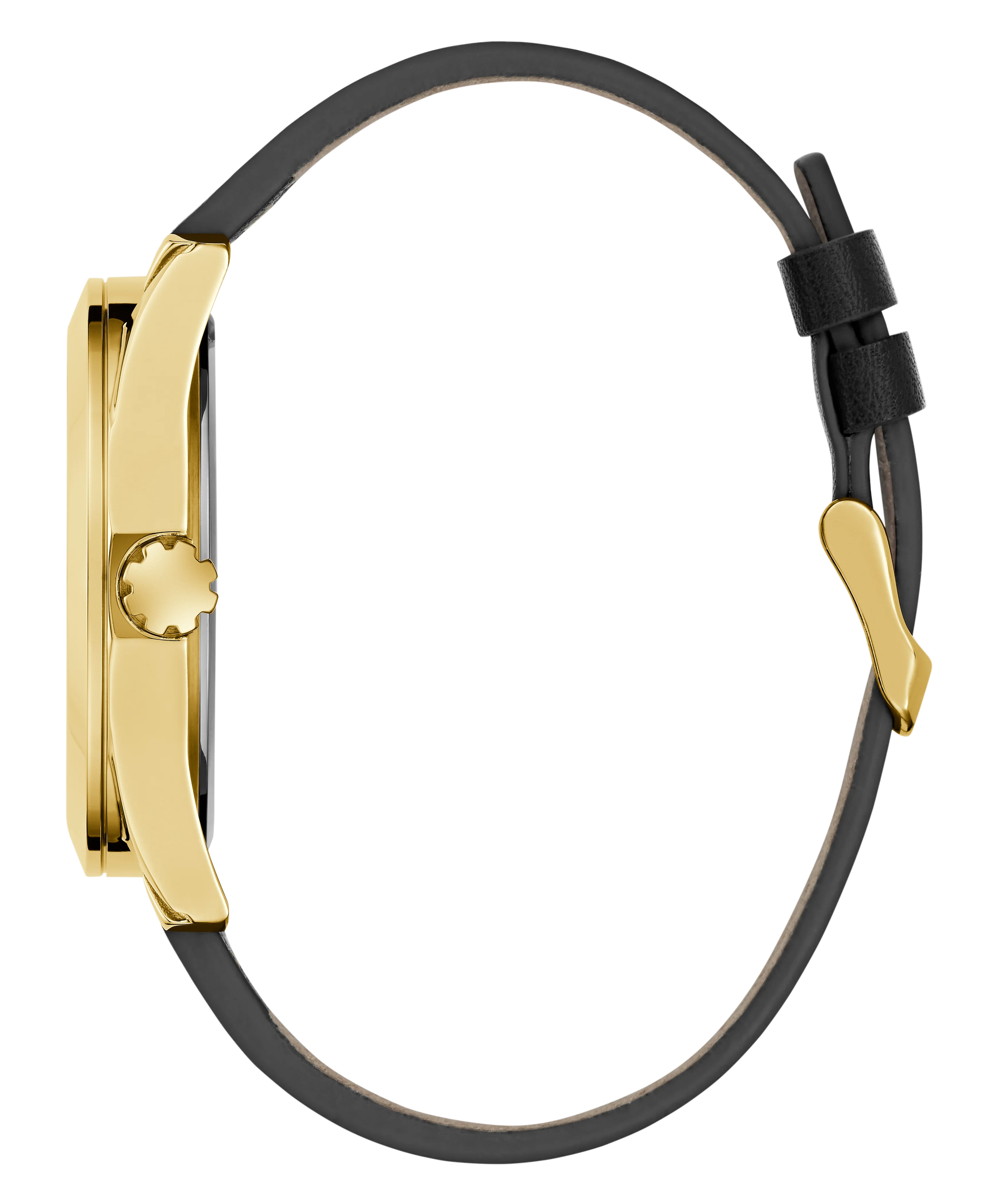 Guess Mens Black Gold Tone Multi-function Watch - Image 7