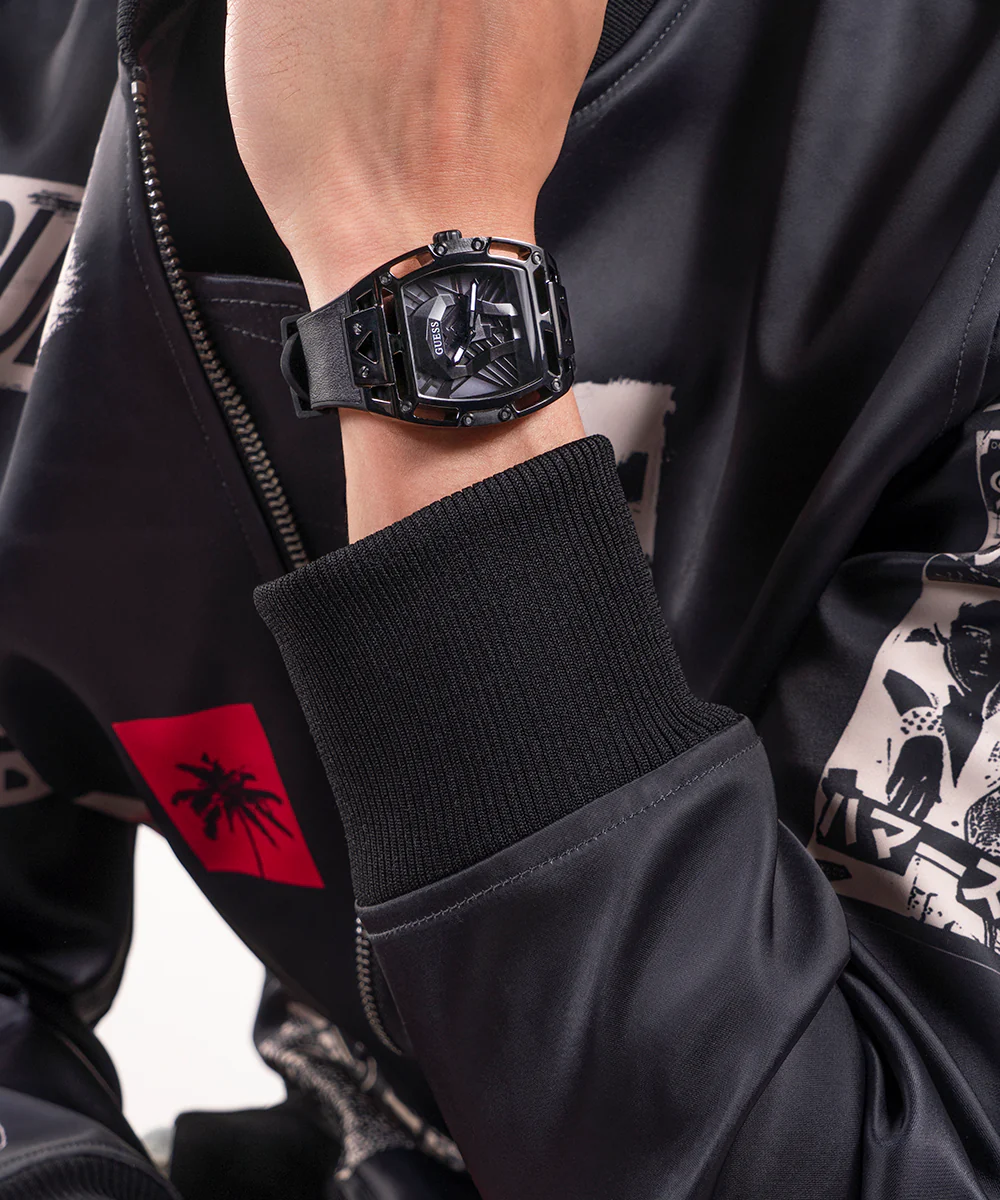 GUESS Mens Black Multi-function Watch - Image 3