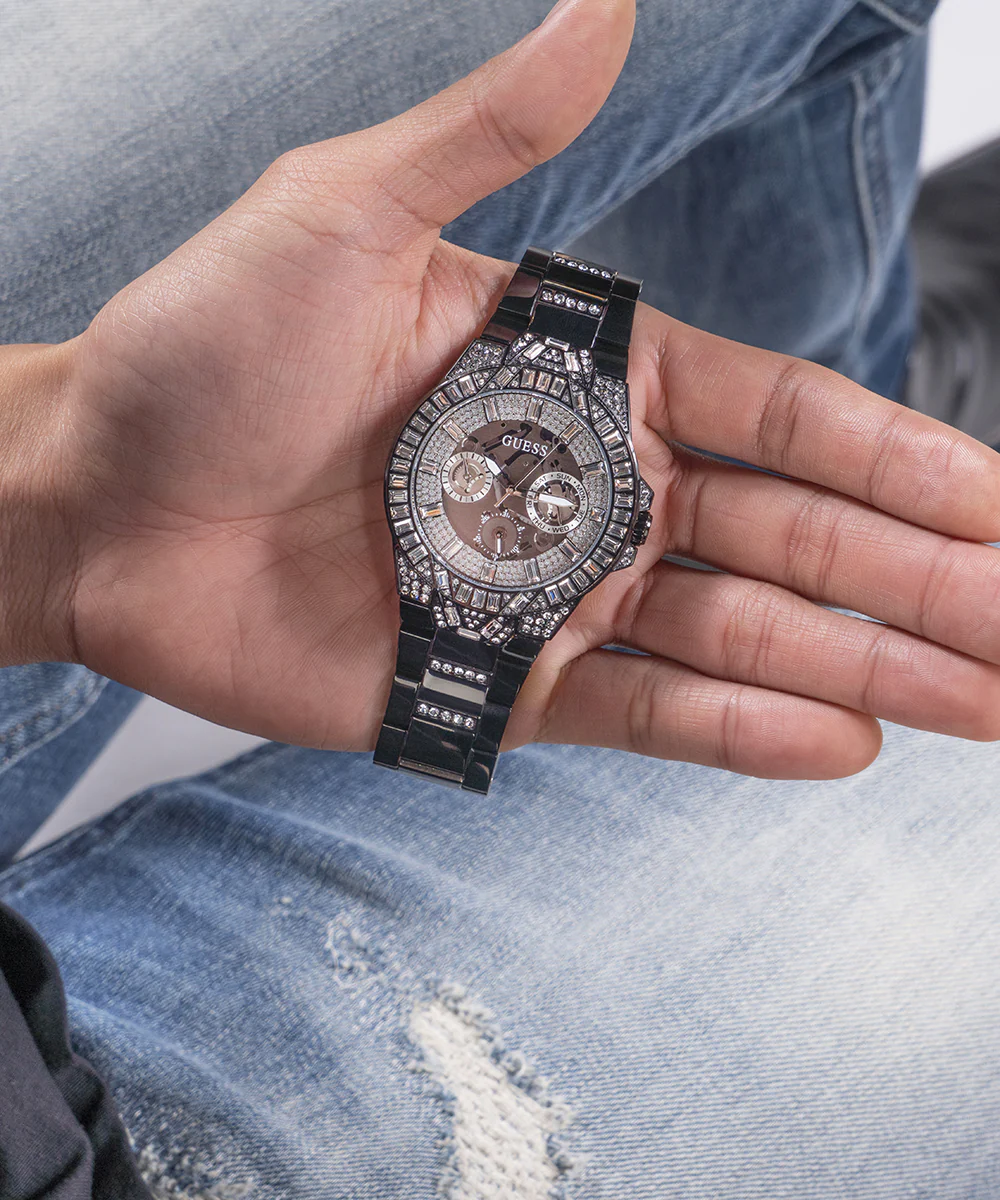GUESS Mens Black Multi-function Watch - Image 5