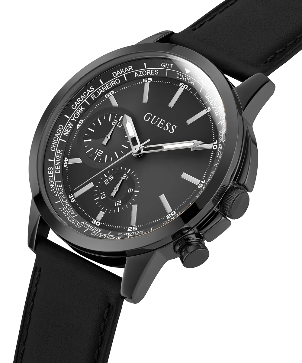 GUESS Mens Black Multi-function Watch - Image 2