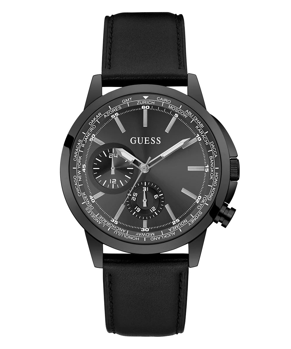 GUESS Mens Black Multi-function Watch - Image 3