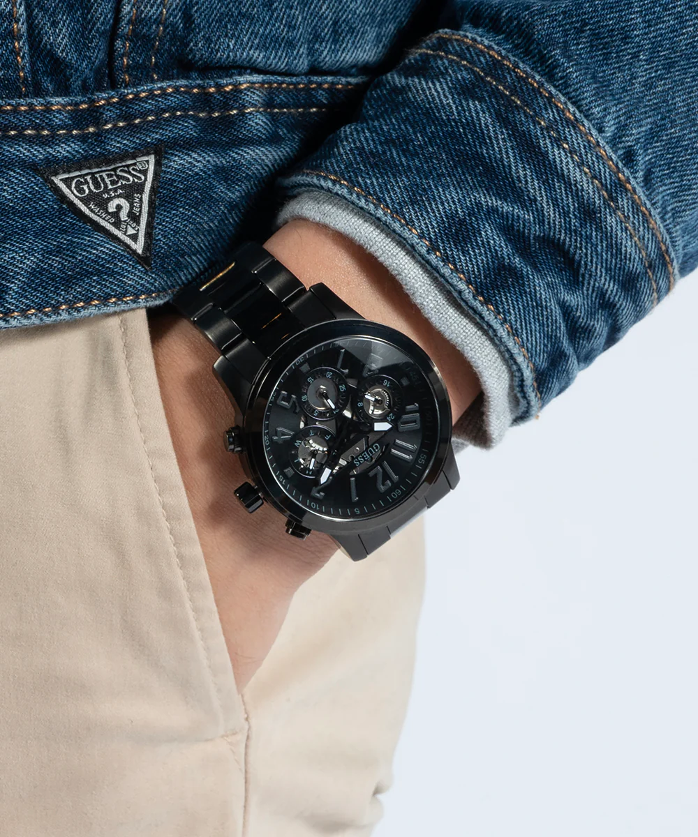 GUESS Mens Black Multi-function Watch - Image 3