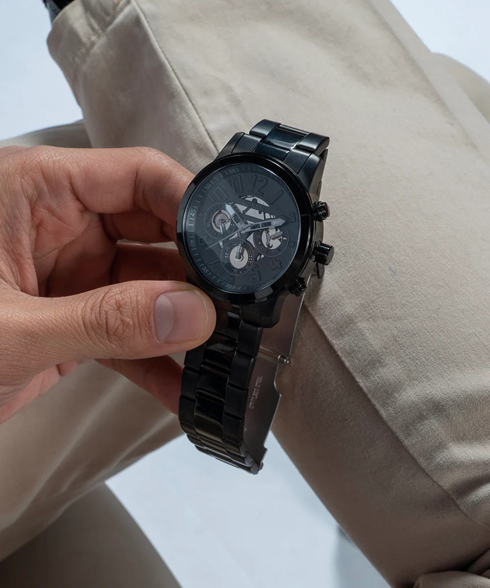 GUESS Mens Black Multi-function Watch - Image 7