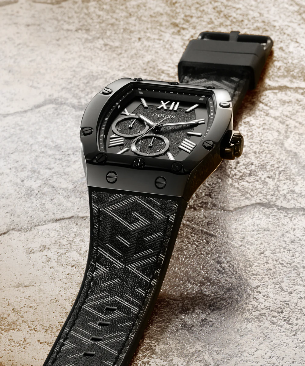 GUESS Mens Black Multi-function Watch - Image 3