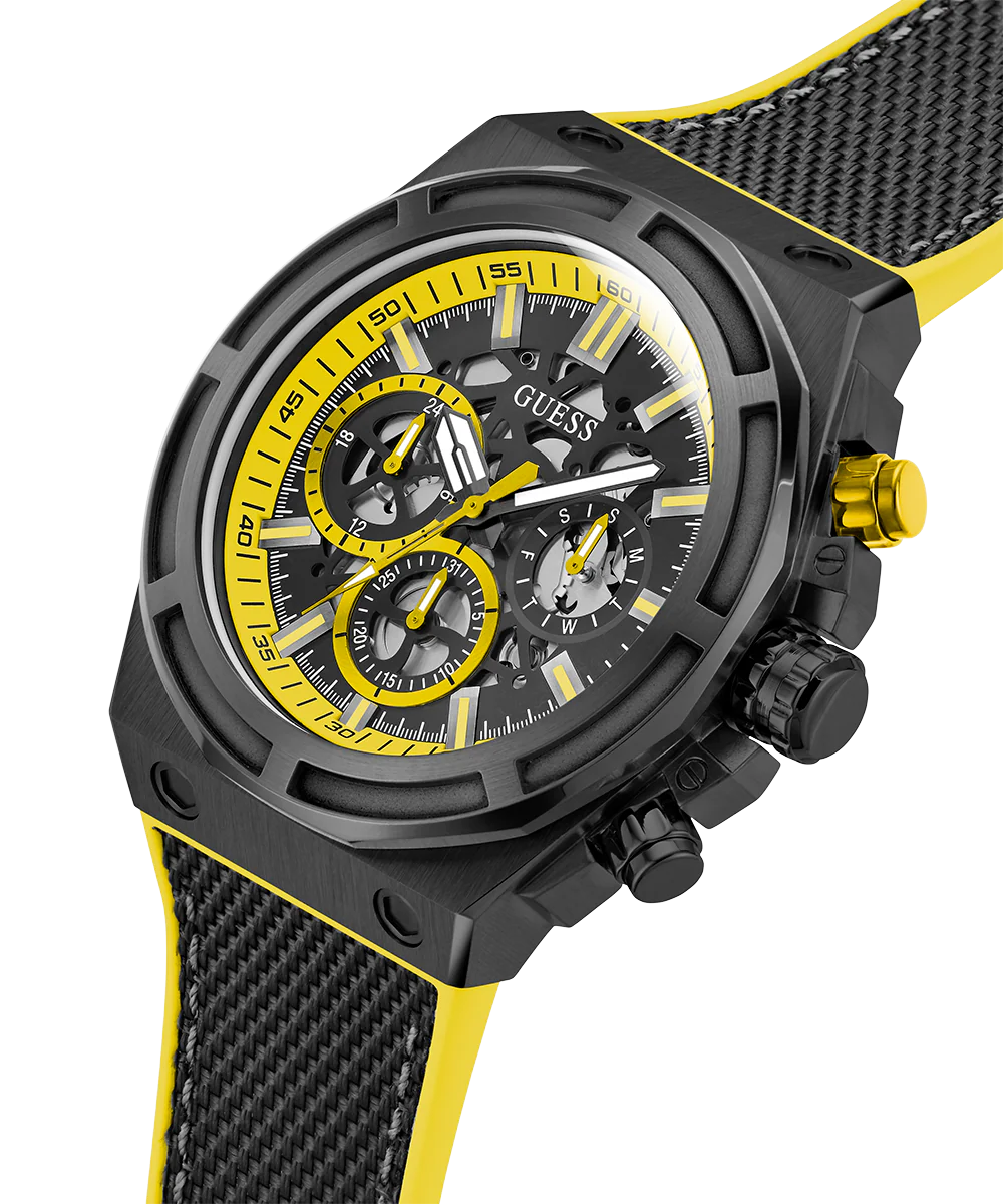 GUESS Mens Black Multi-function Watch - Image 3