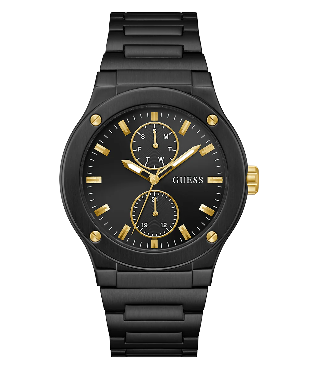 GUESS Mens Black Multi-function Watch - Image 4