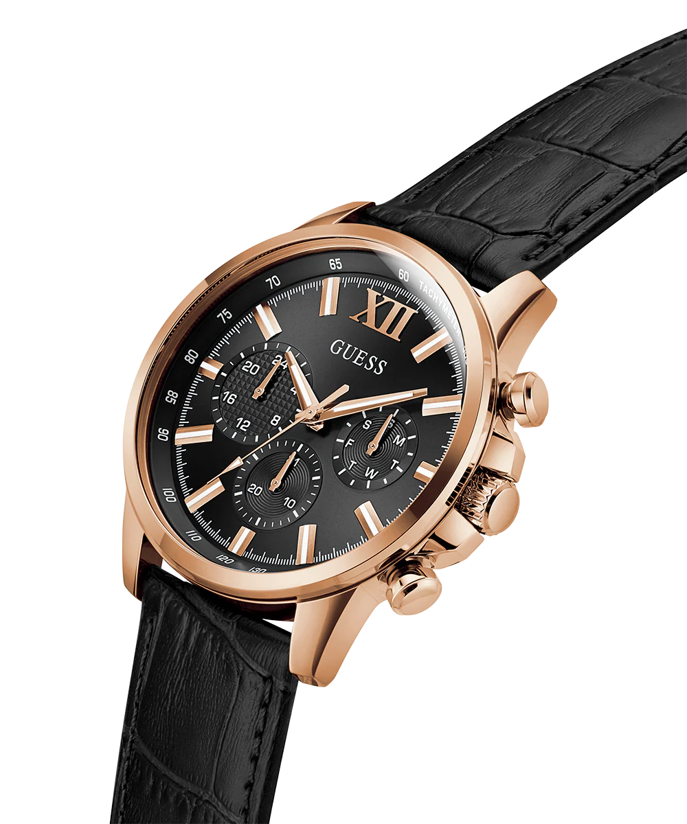 GUESS Mens Black Multi-function Watch - Image 2