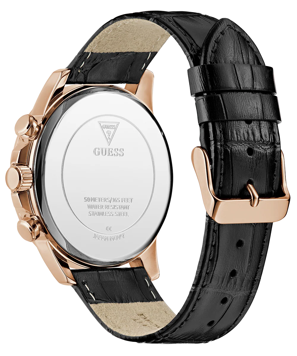 GUESS Mens Black Multi-function Watch - Image 7