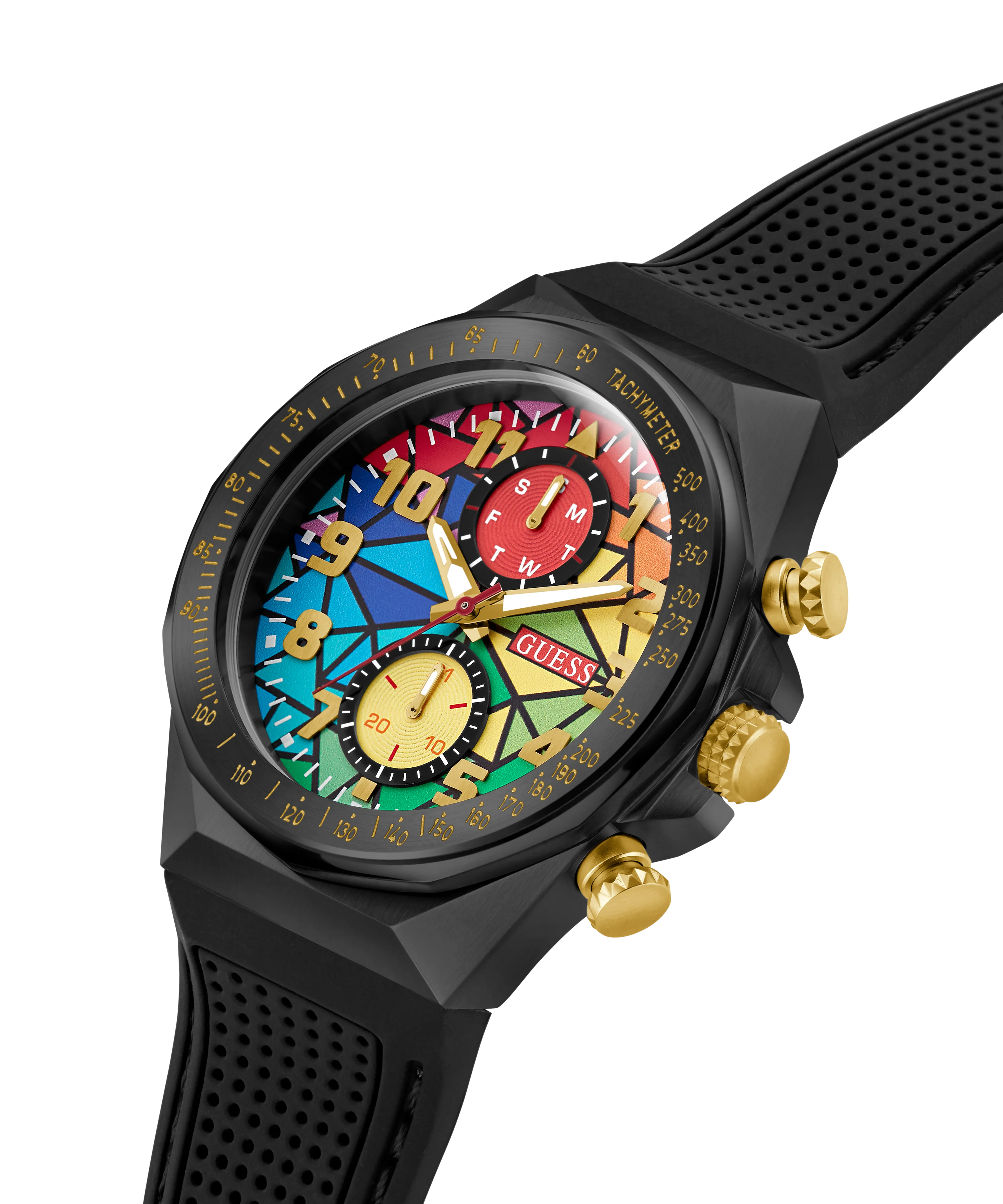 GUESS Mens Black Multi-function Watch - Image 2