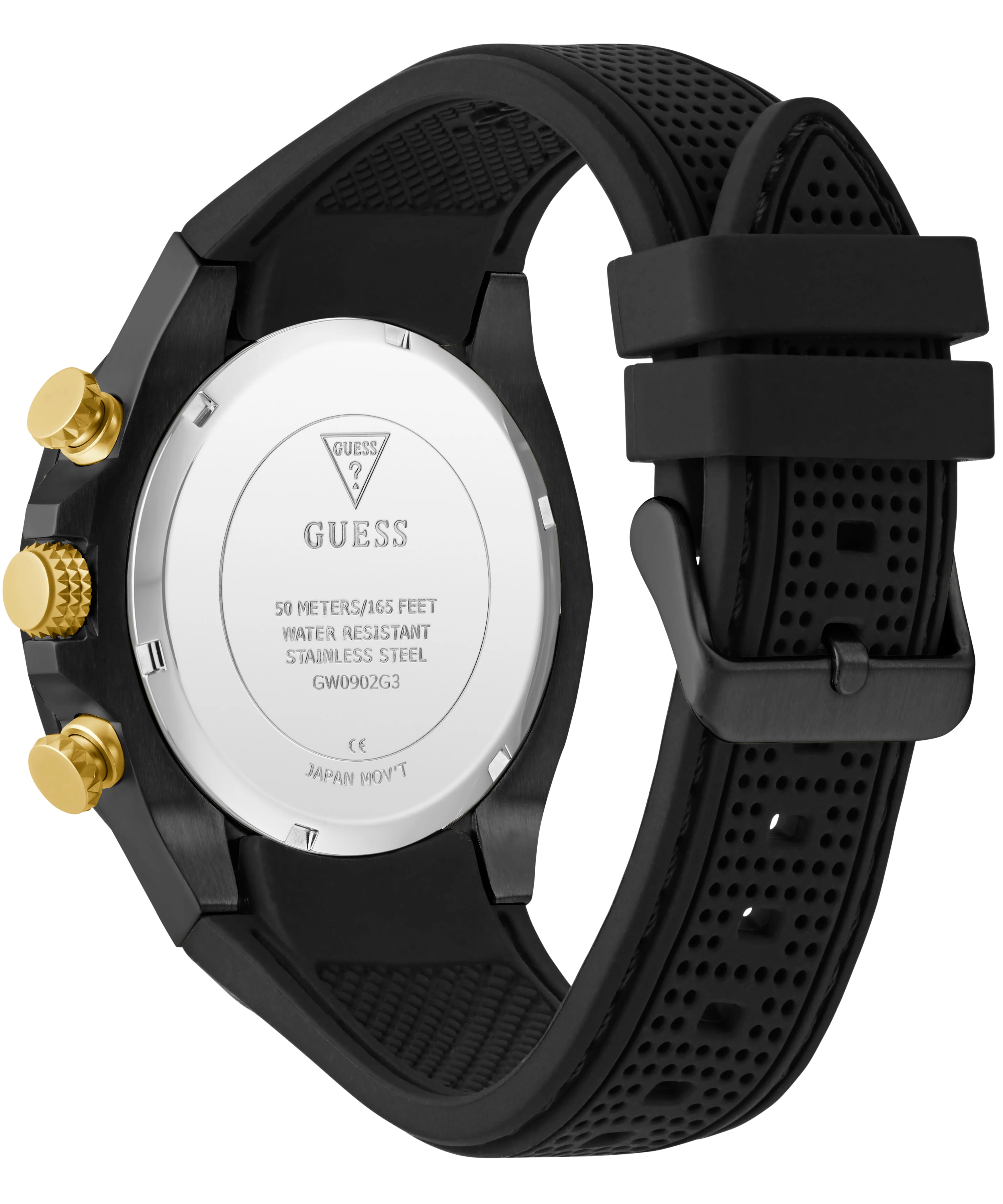 GUESS Mens Black Multi-function Watch - Image 8