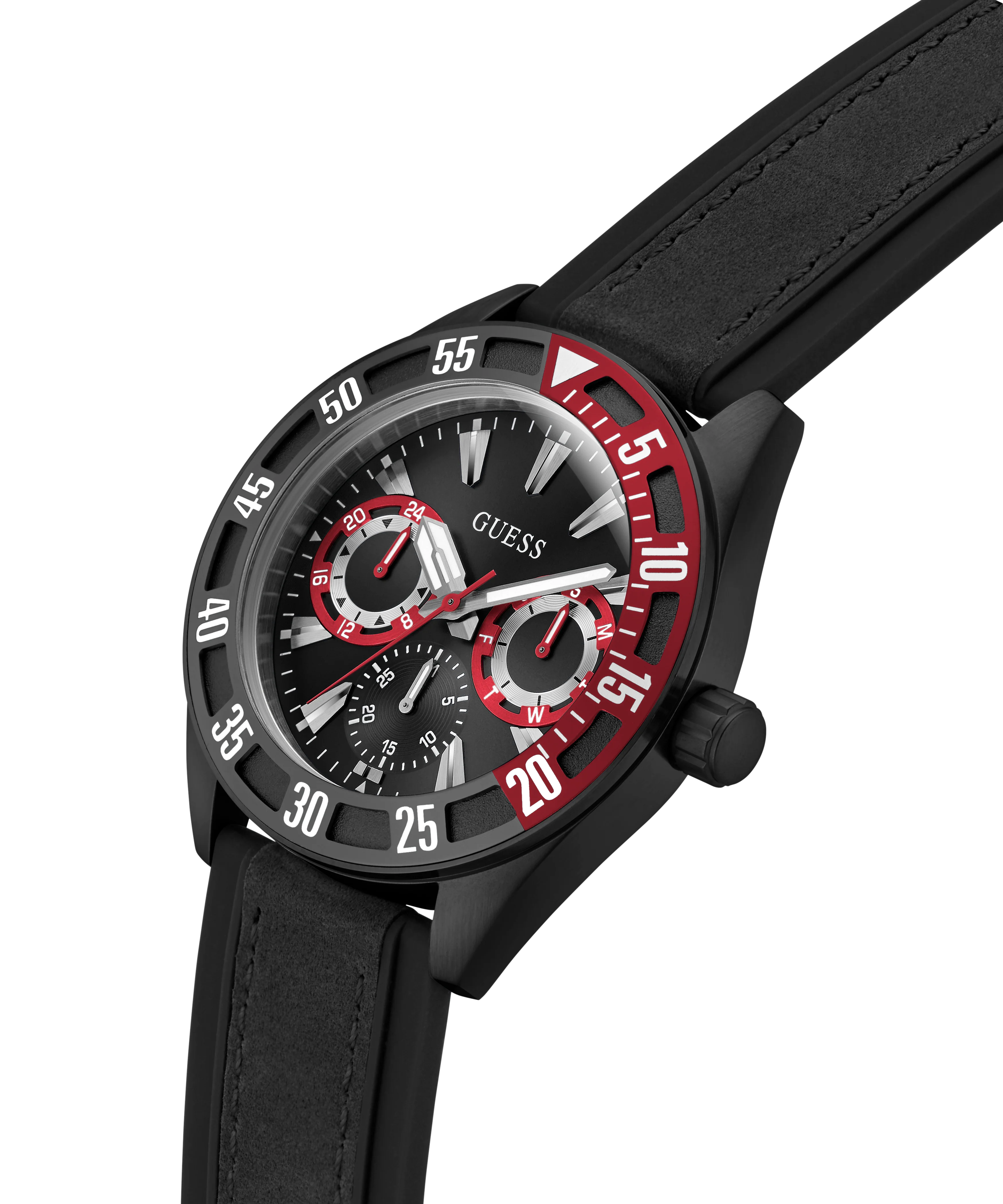 GUESS Mens Black Multi-function Watch - Image 2