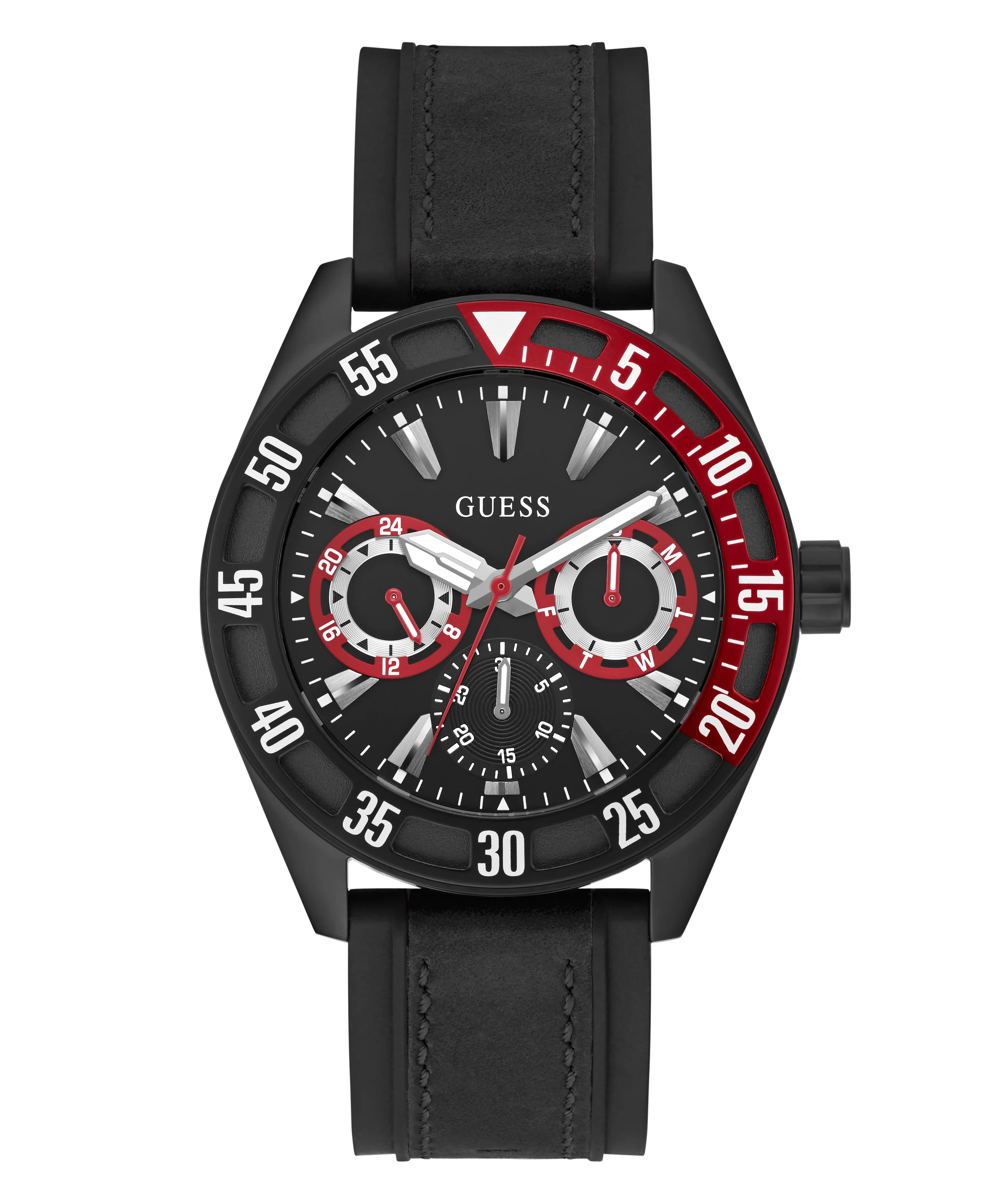 GUESS Mens Black Multi-function Watch - Image 4