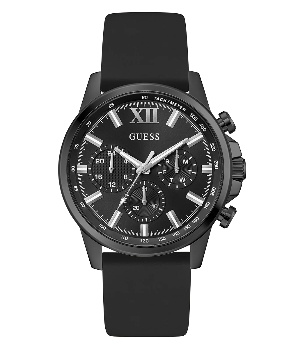 GUESS Mens Black Multi-function Watch - Image 4
