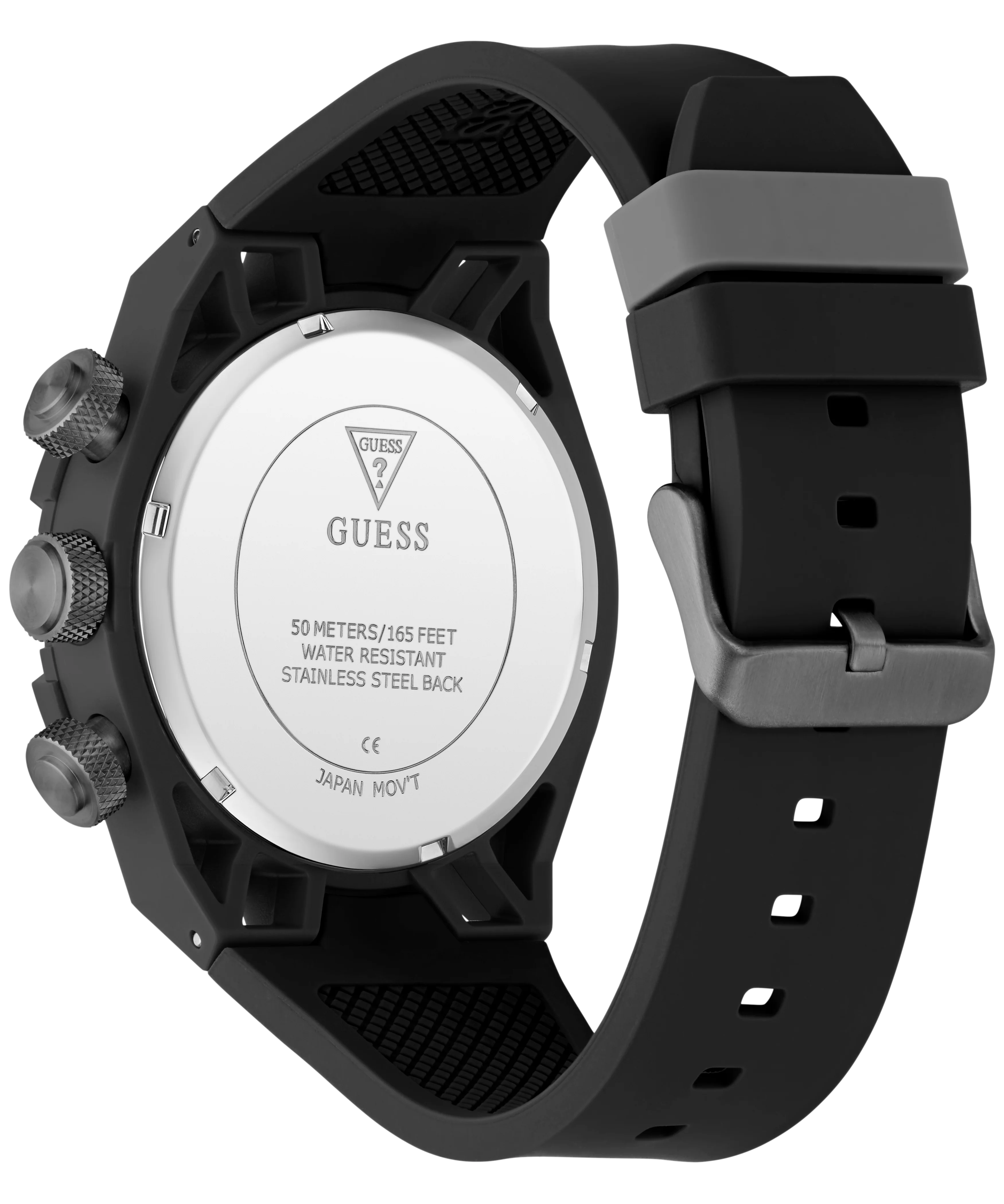 GUESS Mens Black Multi-function Watch - Image 8